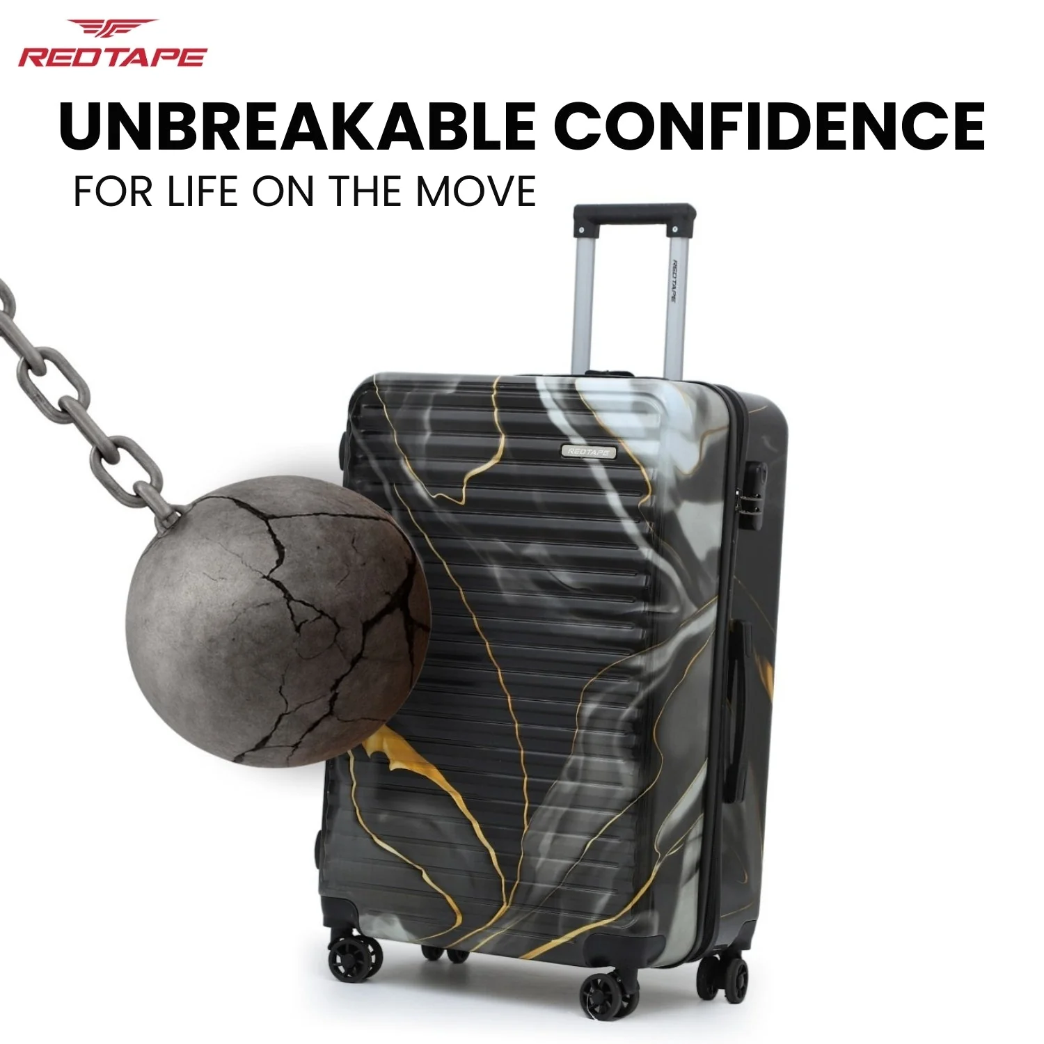 100L Hard Luggage Trolley Bag for Travel - Image 5