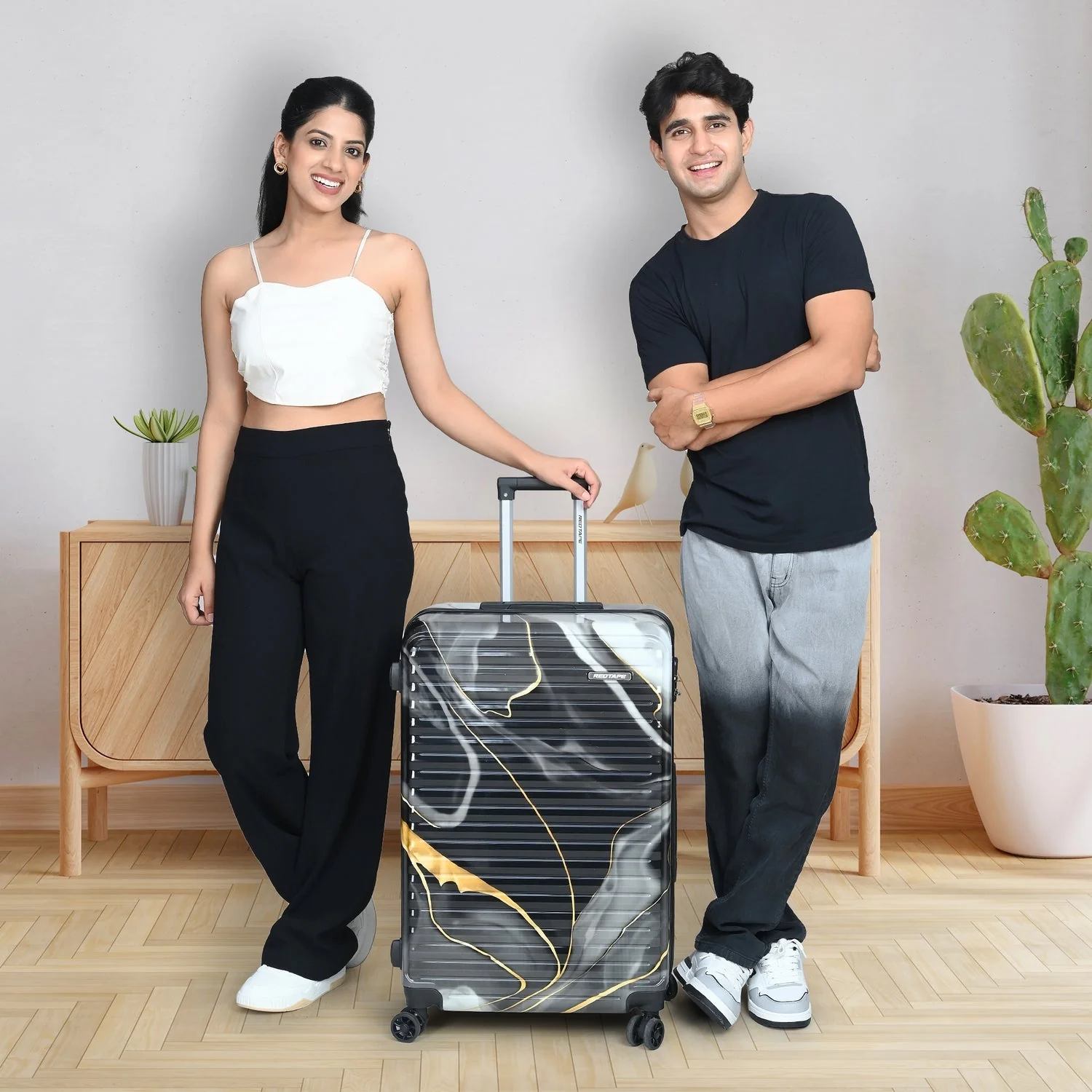 100L Hard Luggage Trolley Bag for Travel - Image 8