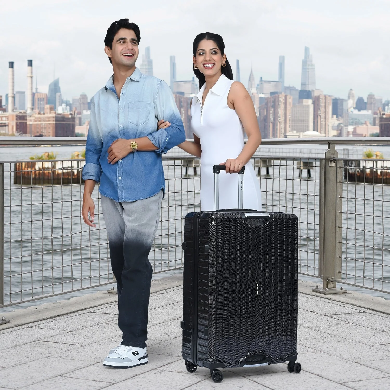 100L Hard Luggage Trolley Bag for Travel - Image 8