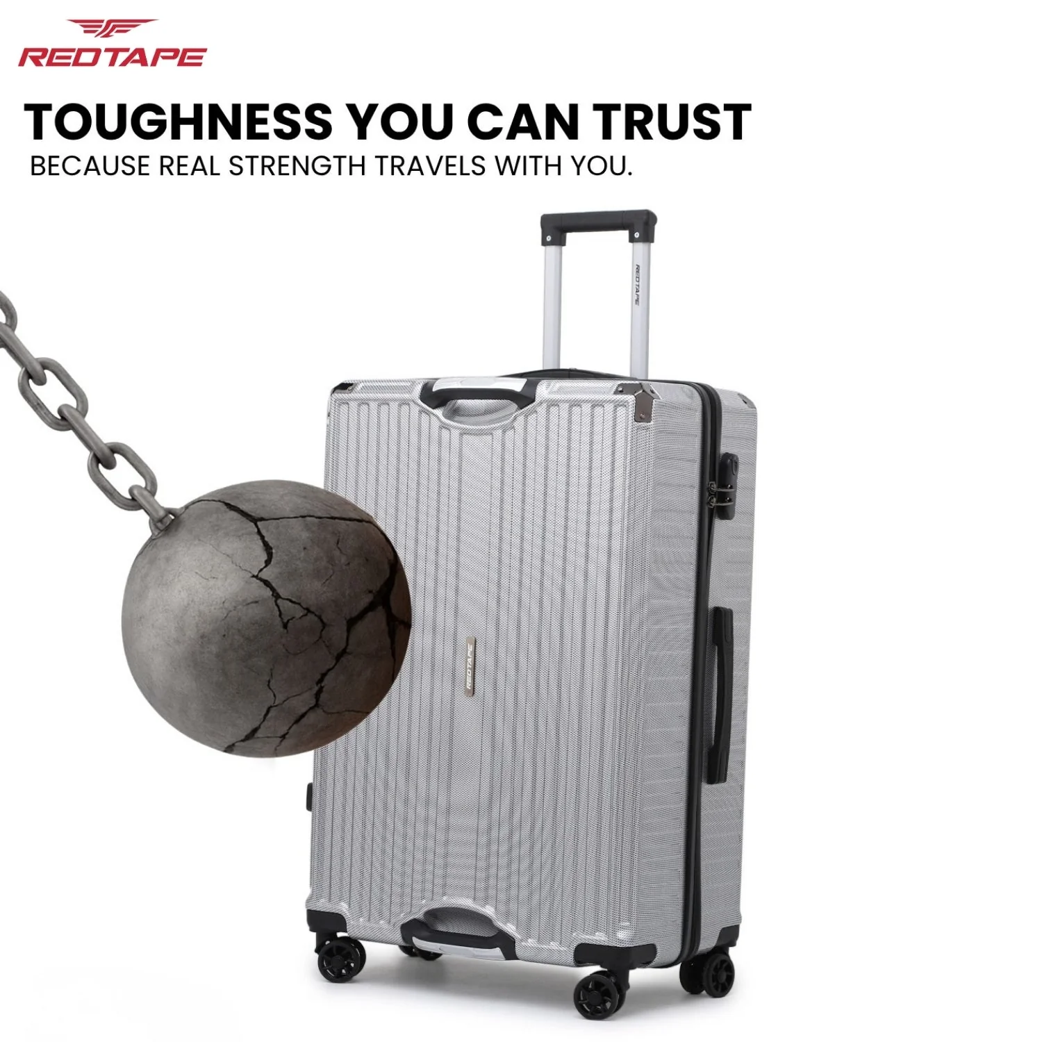 100L Hard Luggage Trolley Bag for Travel - Image 4