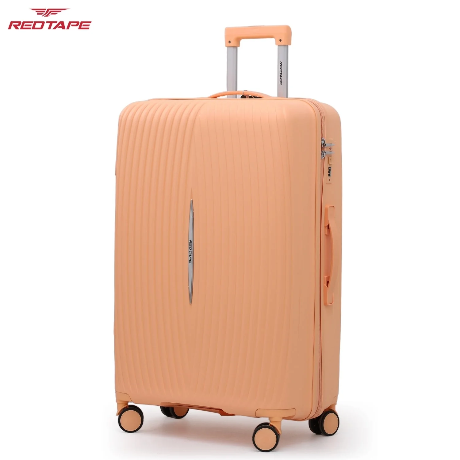 100L Polypropylene Hard Luggage Trolley Bag - Image 7