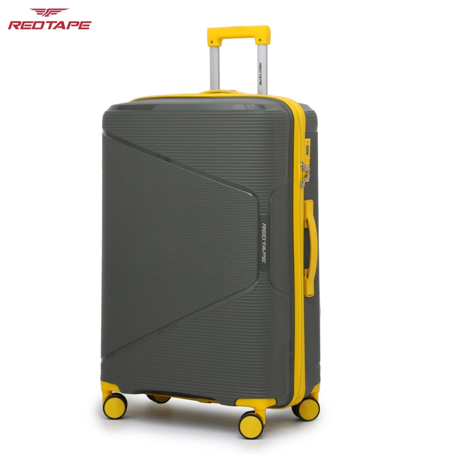 100L Polypropylene Hard Luggage Trolley Bag - Image 7