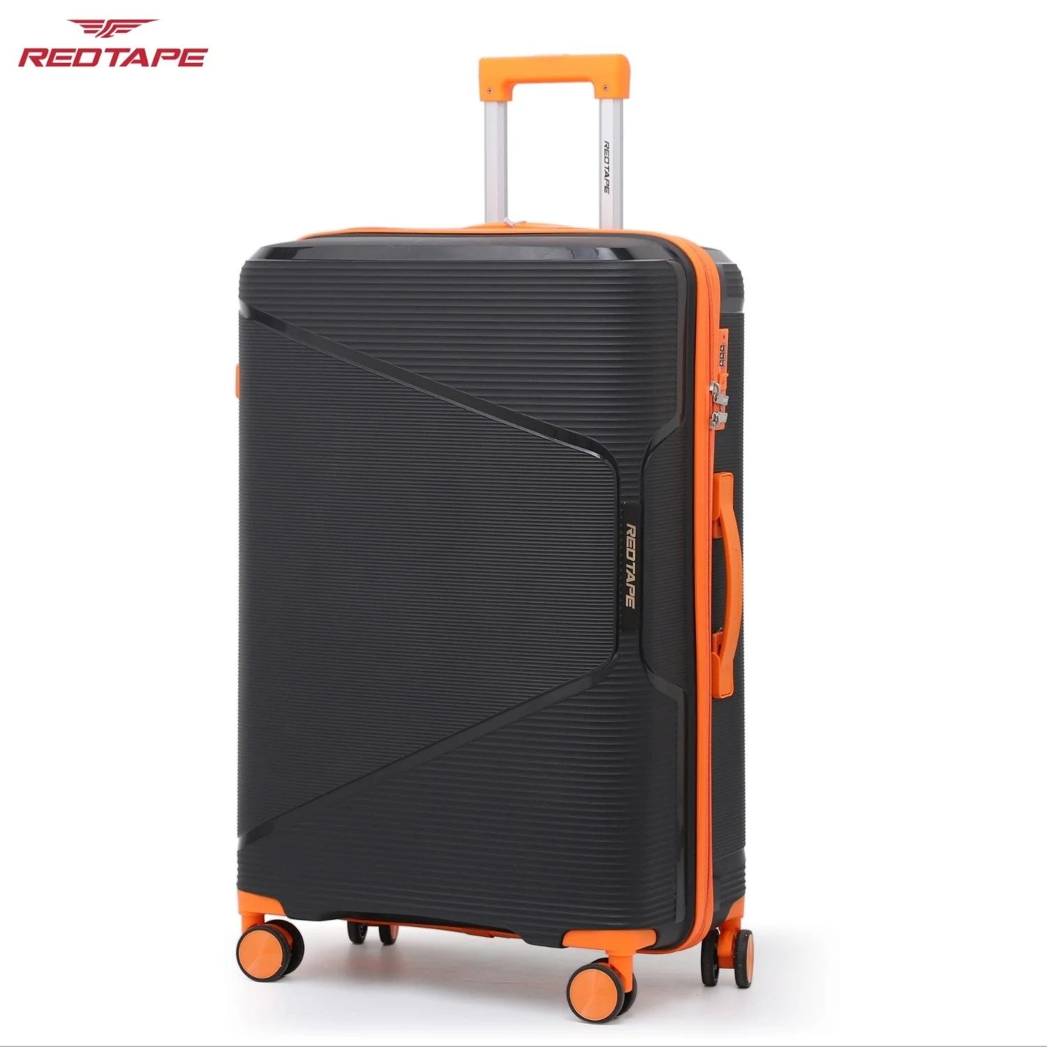 100L Polypropylene Hard Luggage Trolley Bag - Image 7
