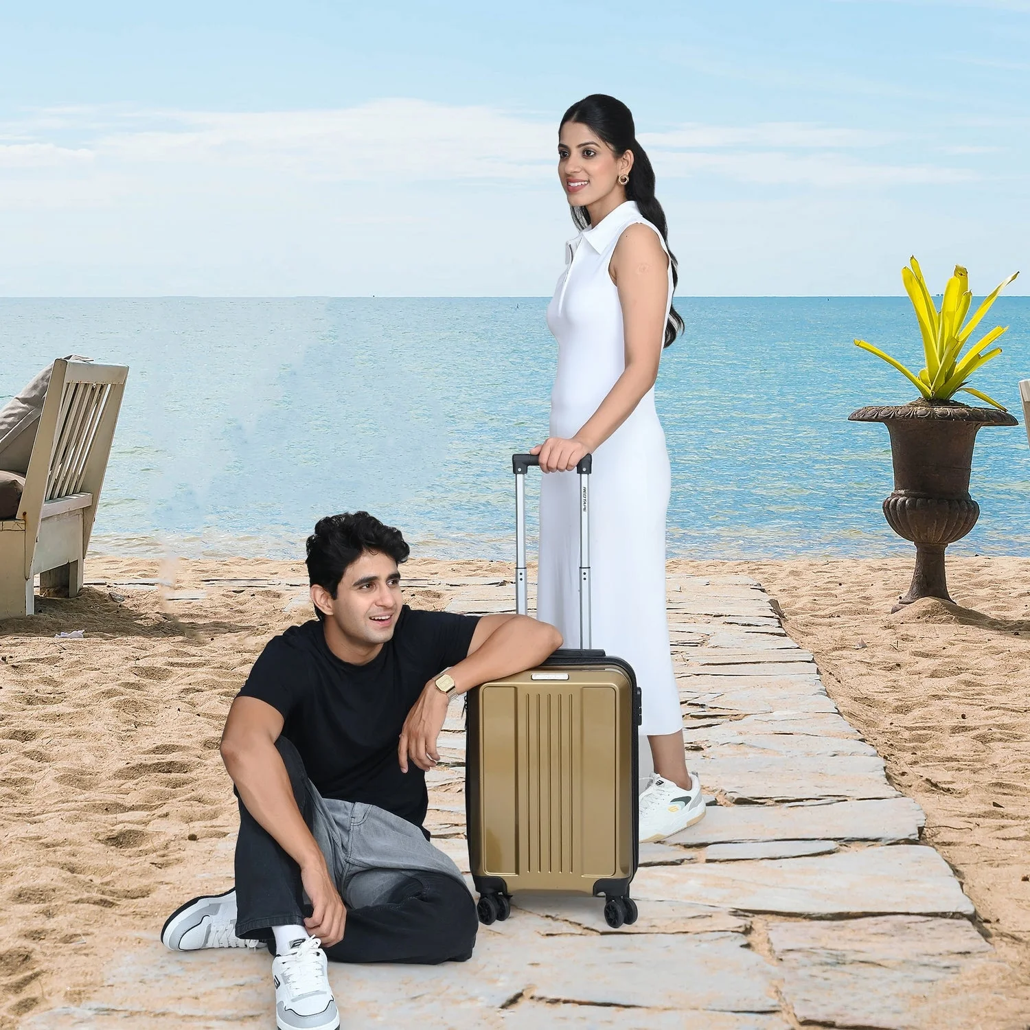 40L Hard Luggage Trolley Bag for Travel - Image 8