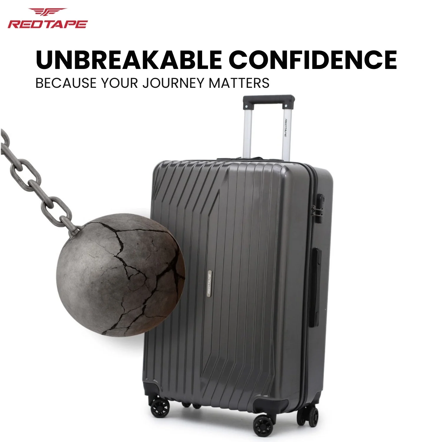 40L Hard Luggage Trolley Bag for Travel - Image 5