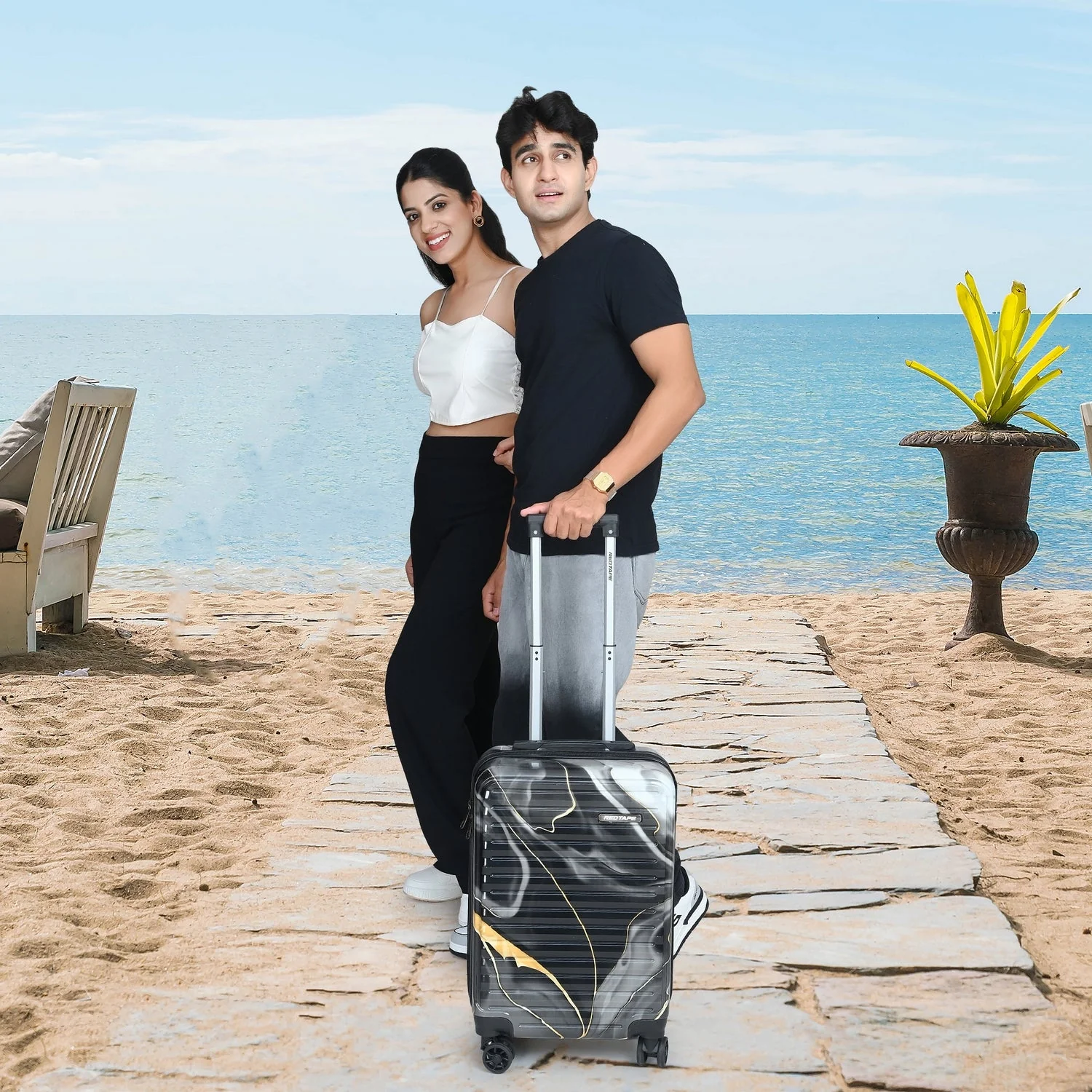 40L Hard Luggage Trolley Bag for Travel - Image 8