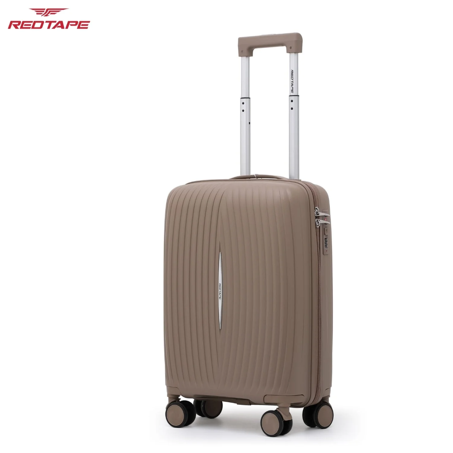 40L Polypropylene Hard Luggage Trolley Bag - Image 7
