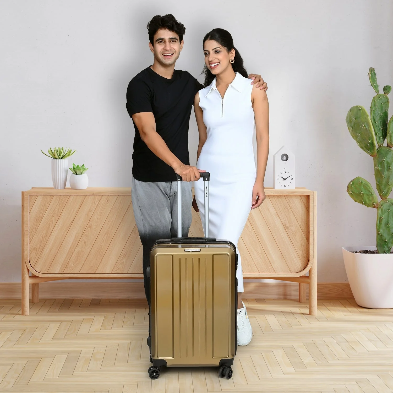 60L Hard Luggage Trolley Bag for Travel - Image 8