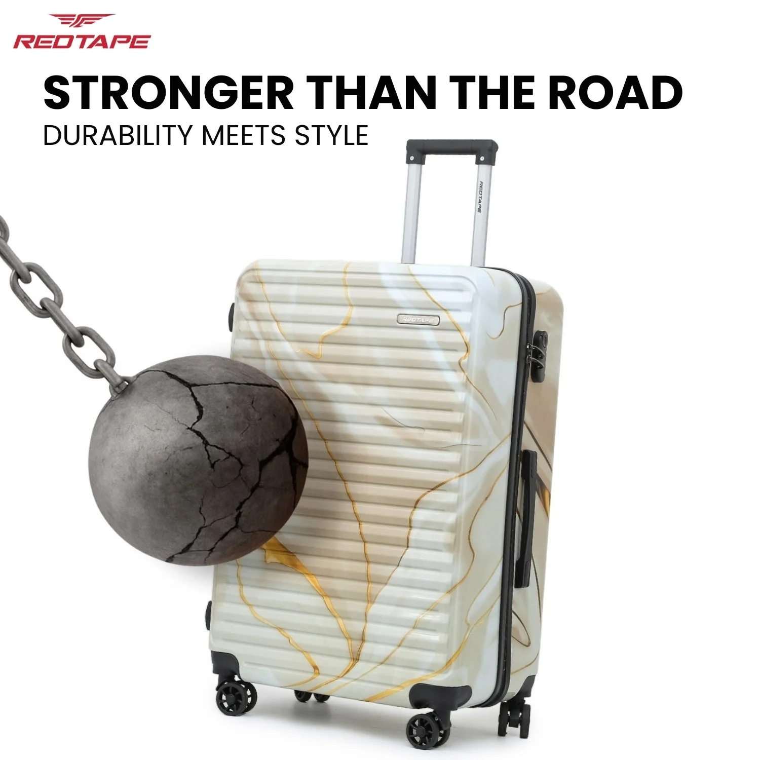60L Hard Luggage Trolley Bag for Travel - Image 5