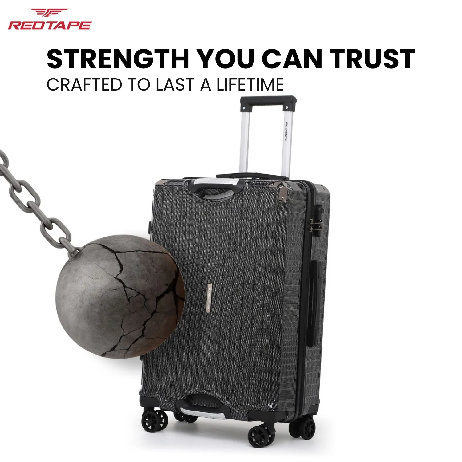 60L Hard Luggage Trolley Bag for Travel - Image 5