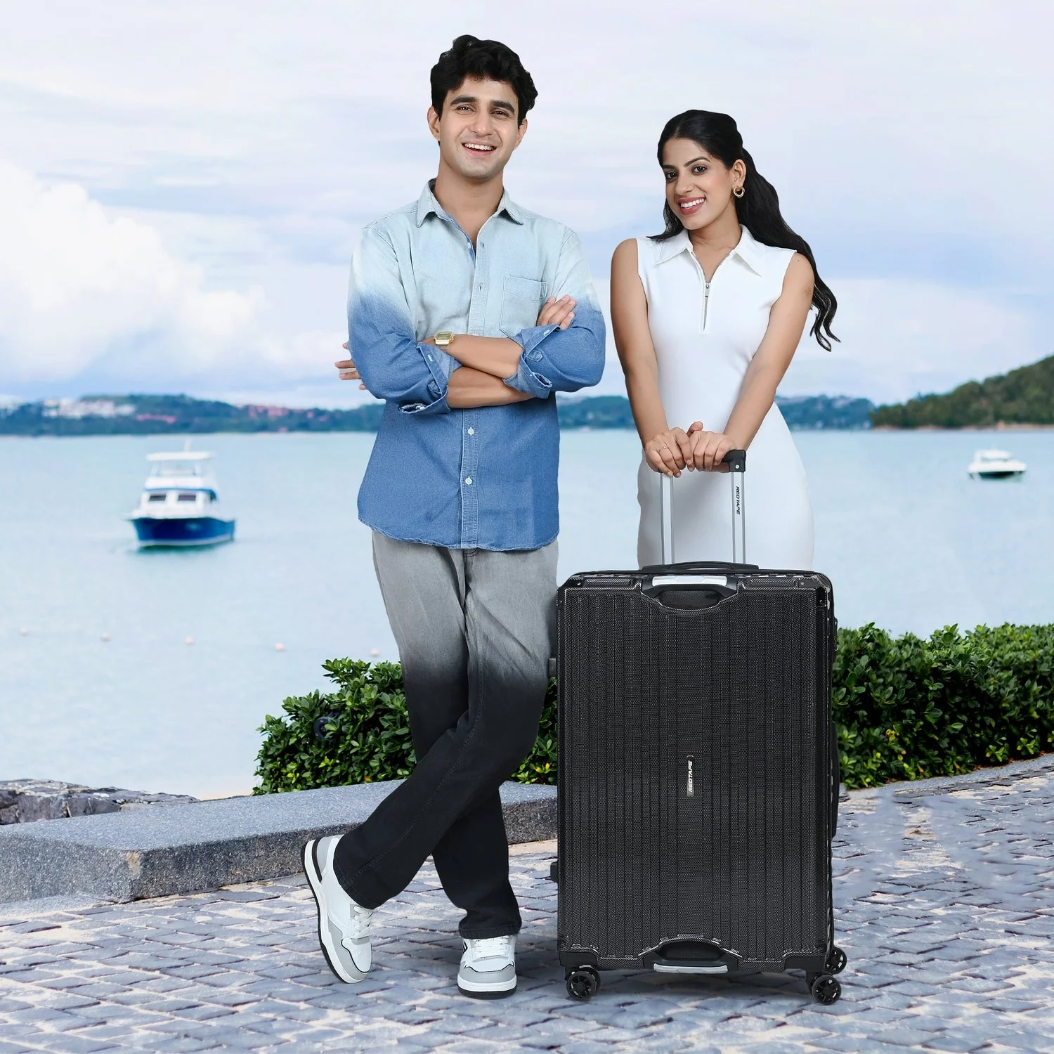 60L Hard Luggage Trolley Bag for Travel - Image 8