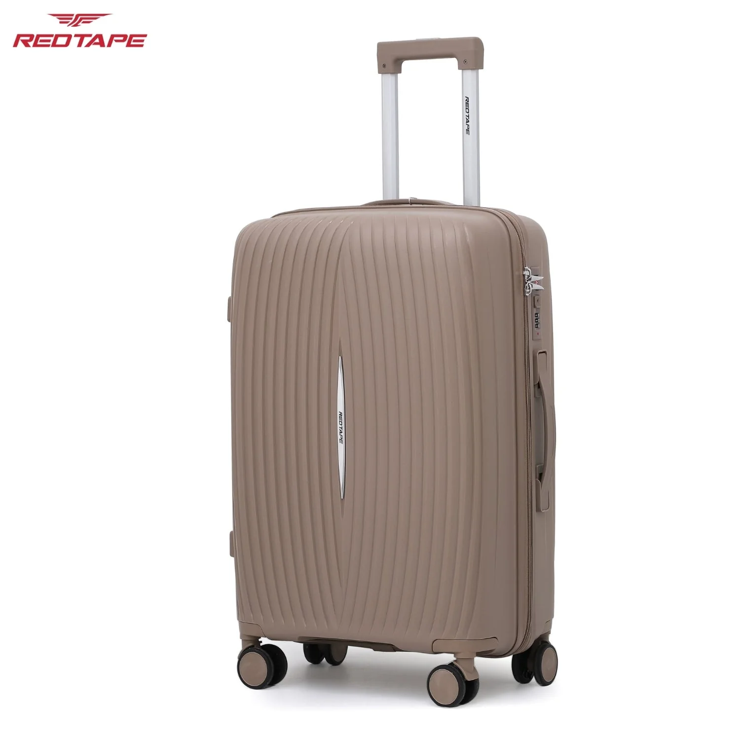 60L Polypropylene Hard Luggage Trolley Bag - Image 7