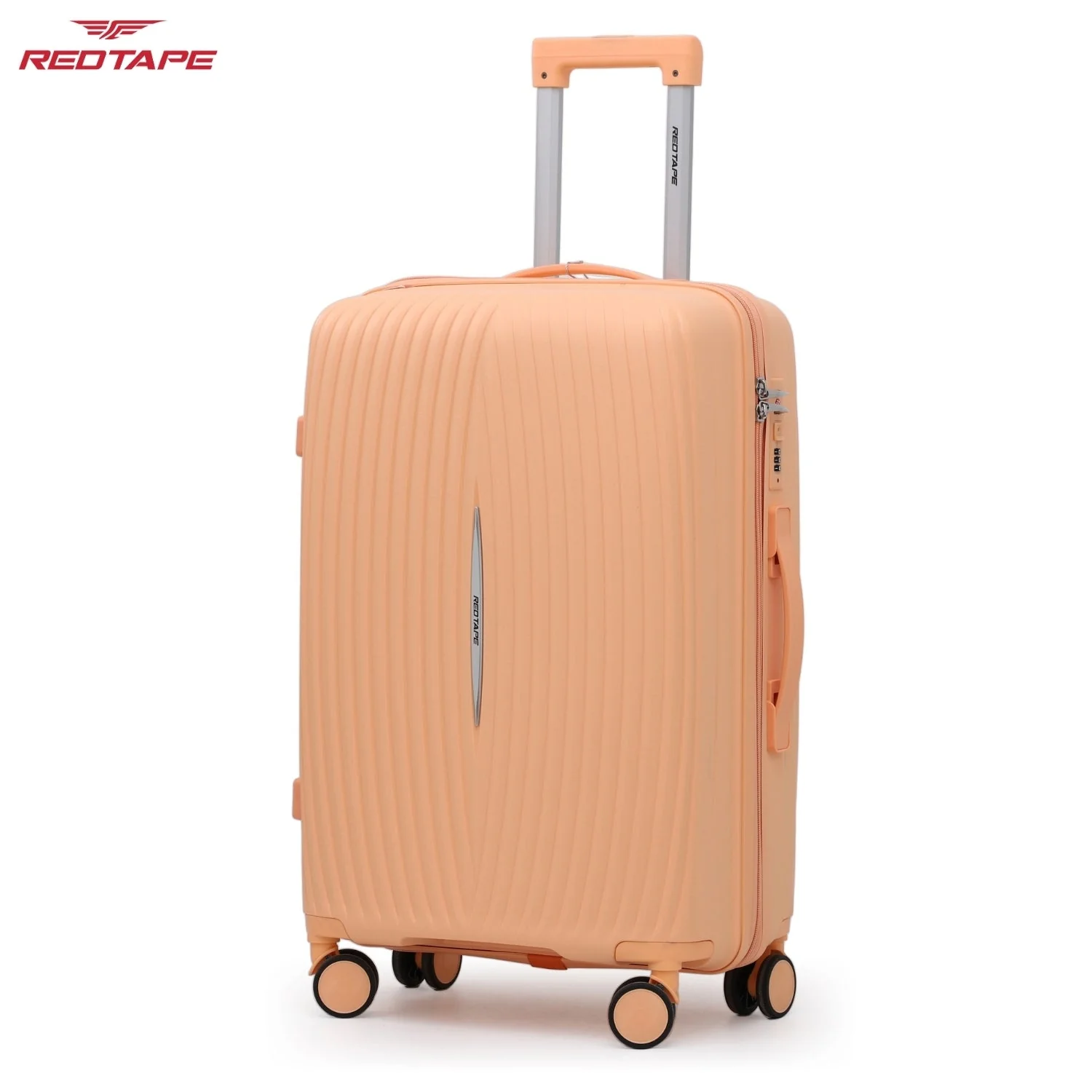 60L Polypropylene Hard Luggage Trolley Bag - Image 7