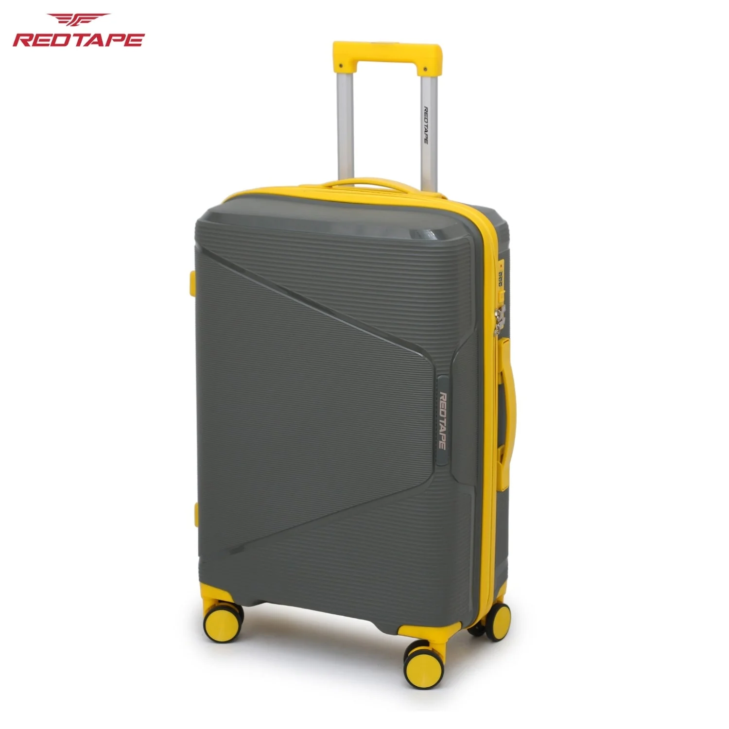 60L Polypropylene Hard Luggage Trolley Bag - Image 7