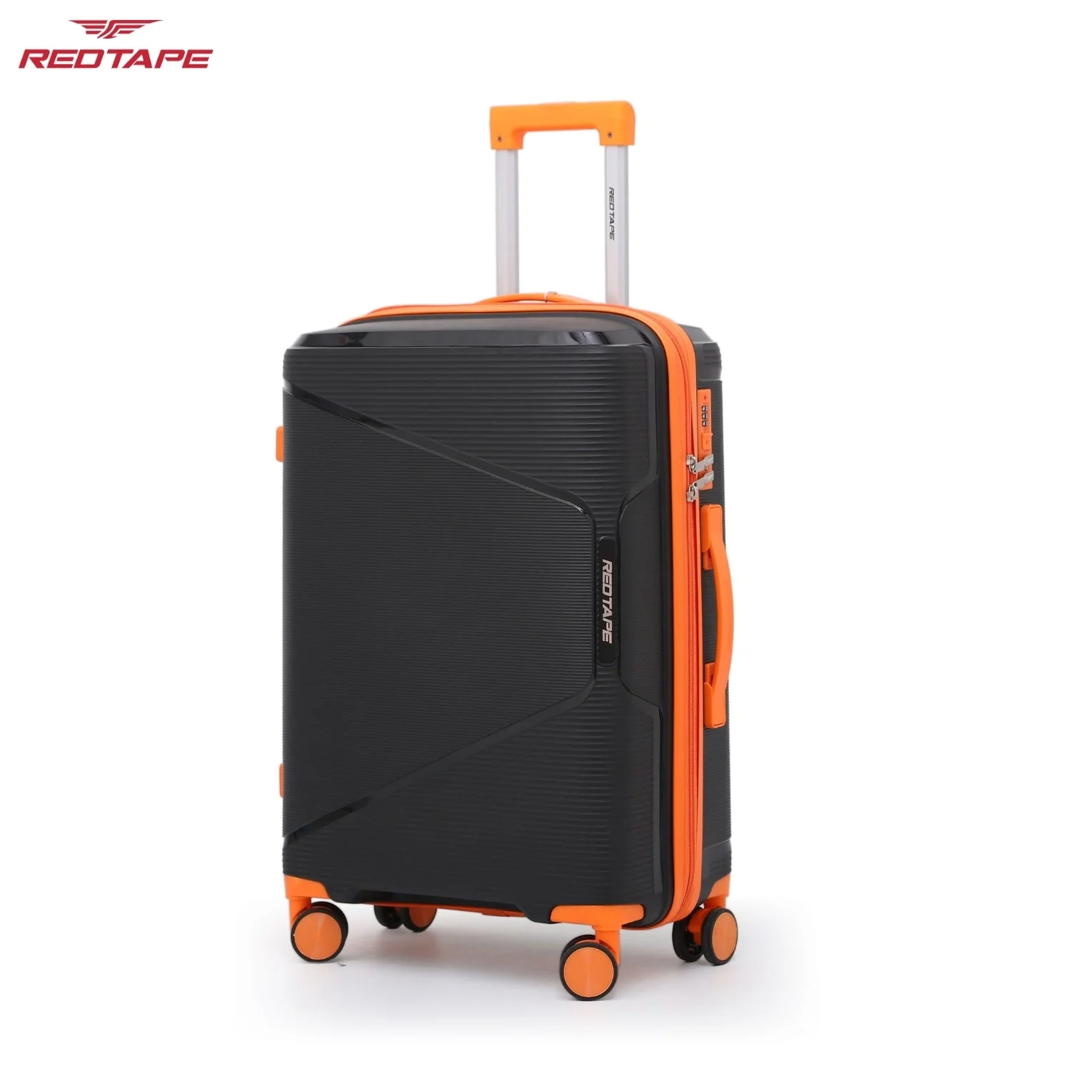 60L Polypropylene Hard Luggage Trolley Bag - Image 7