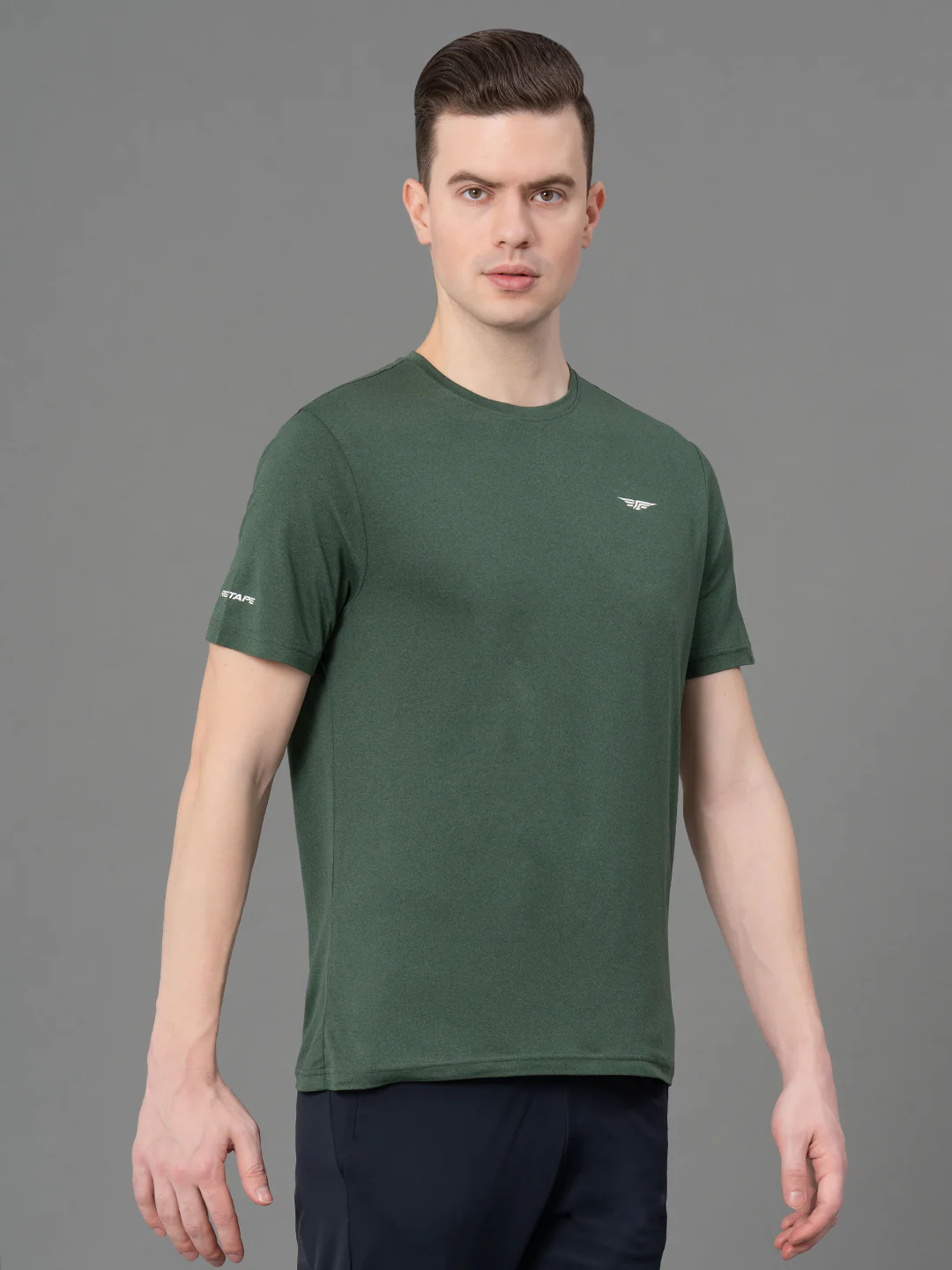 Activewear Round Neck T-Shirt for Men - Image 2