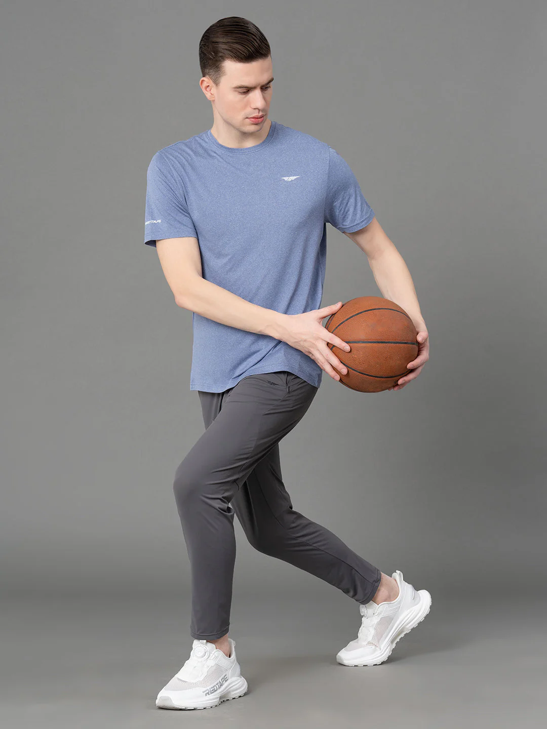 Activewear Round Neck T-Shirt for Men - Image 5