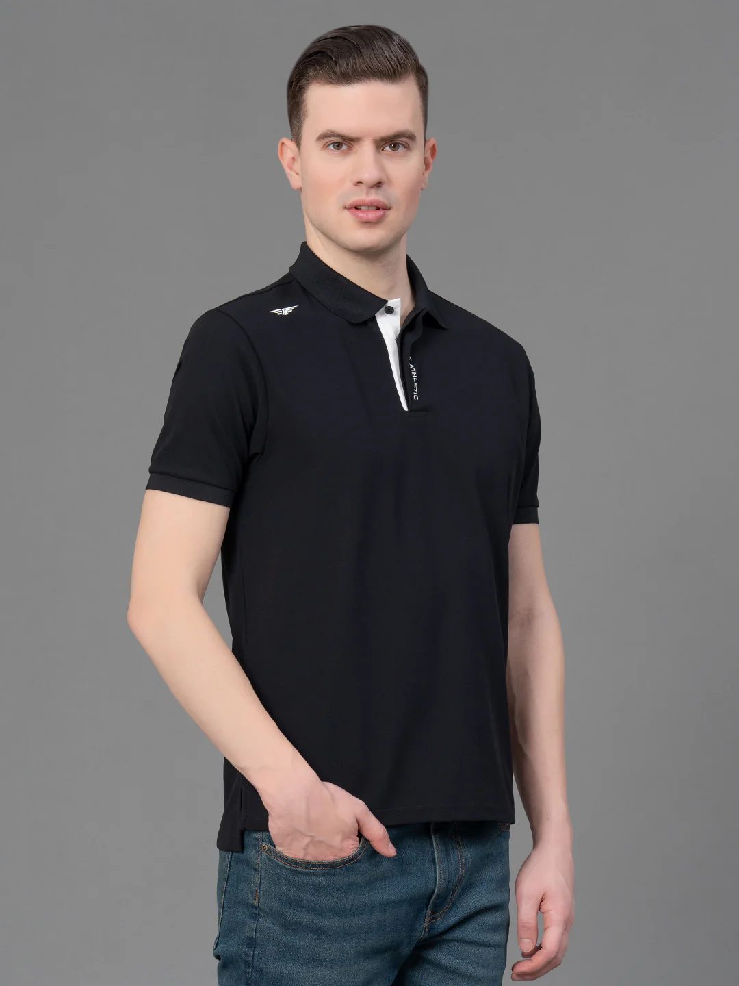 Athleisure Polo T-Shirt for Men - Image 2
