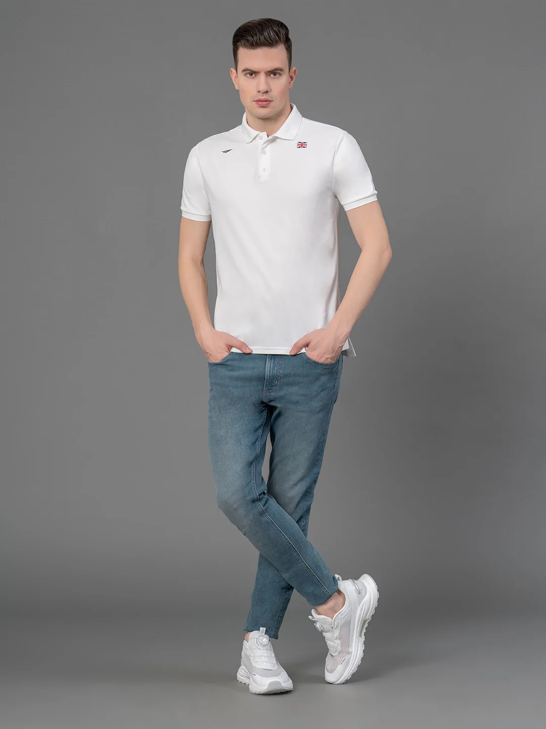 Athleisure Polo T-Shirt for Men - Image 5