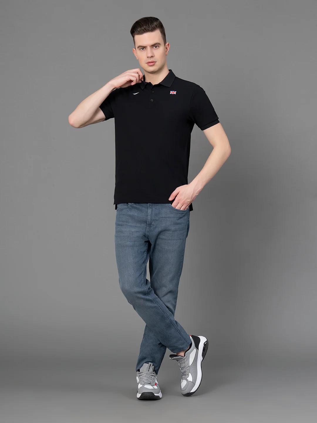 Athleisure Polo T-Shirt for Men - Image 5