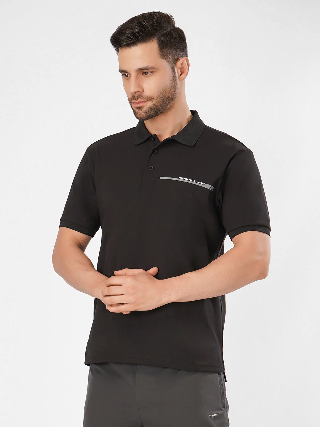 Athleisure Polo T-Shirt for Men - Image 4