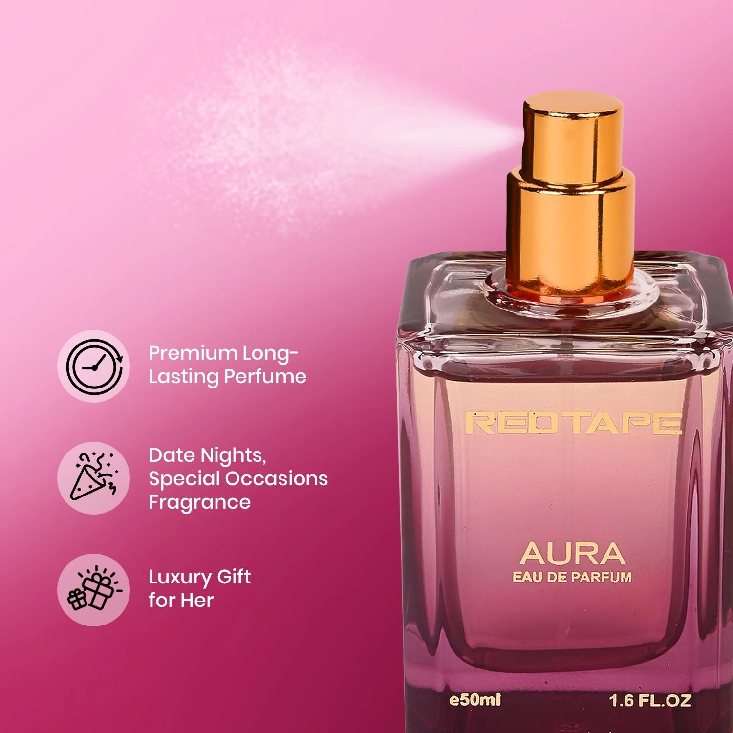 Aura Eau De Parfum for Women 50ML - Image 5