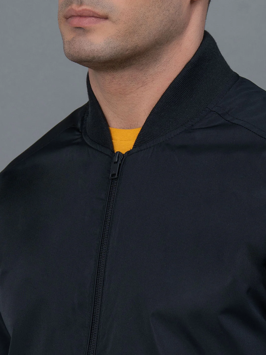 Baseball Collar Jacket for Men - Image 4