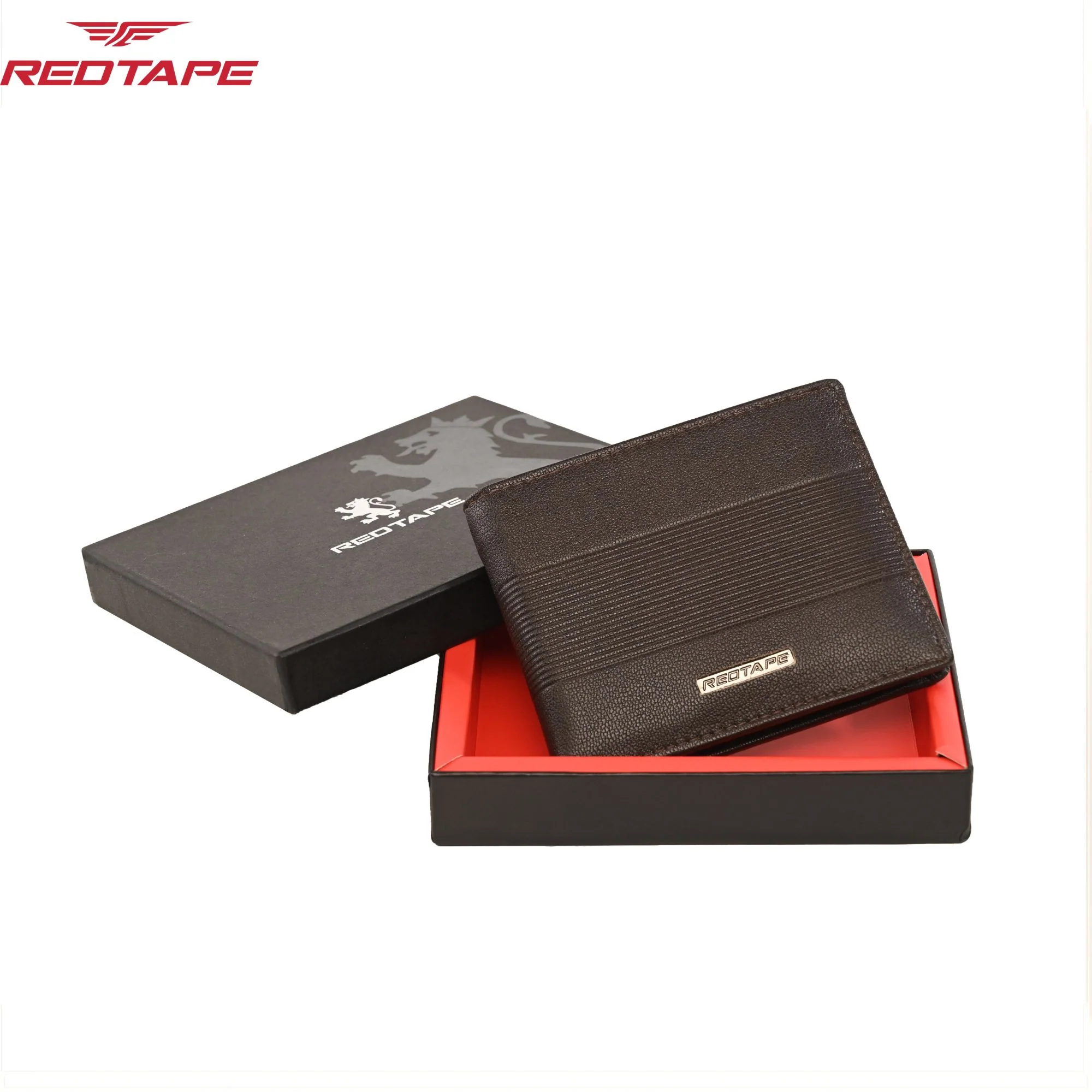 Brown Men's RFID Blocking Leather Wallet - Image 7