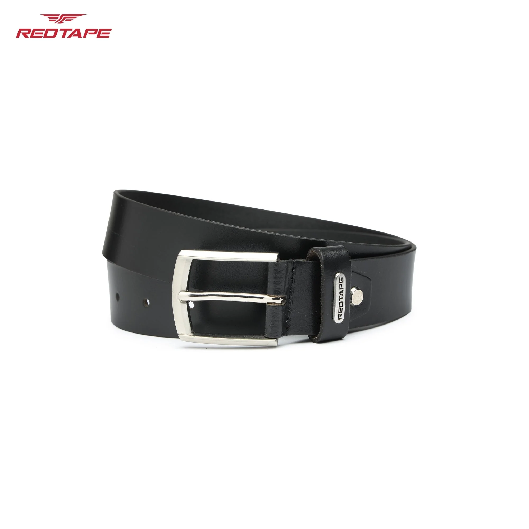 Black Genuine Leather Belt for Men - Image 4