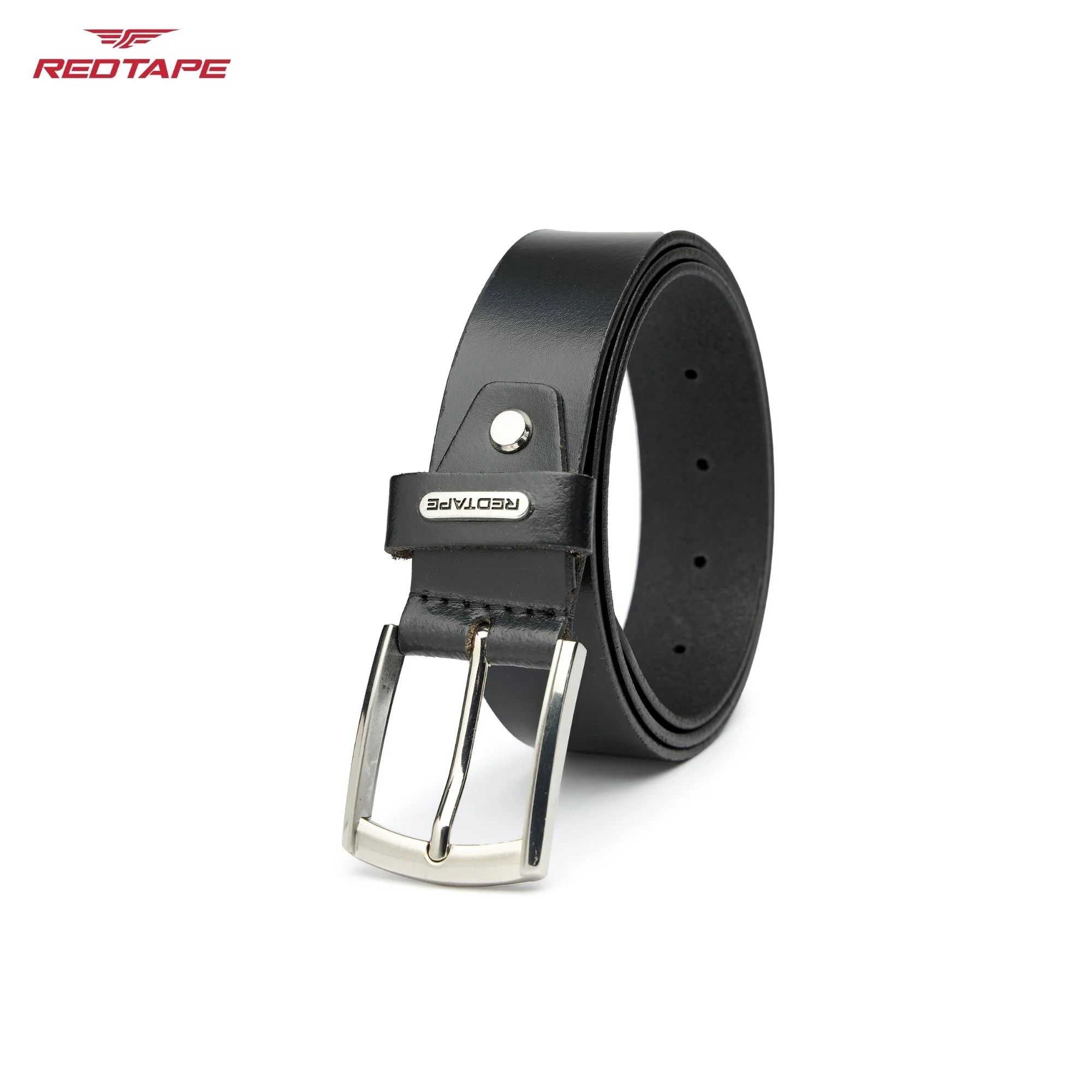 Black Genuine Leather Belt for Men - Image 6