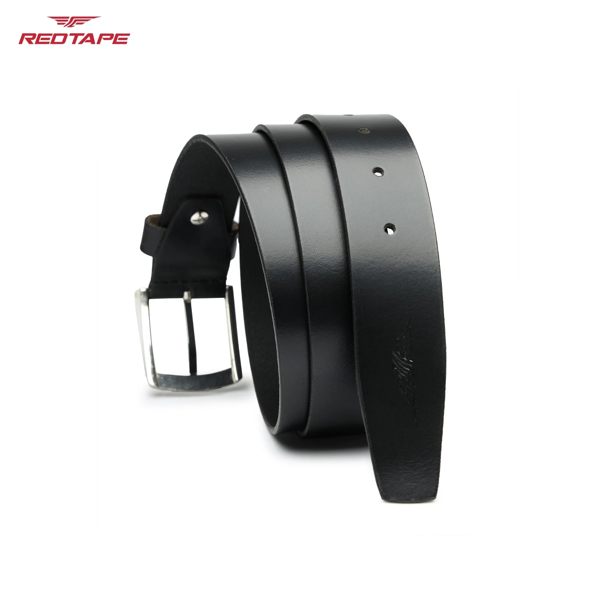 Black Genuine Leather Belt for Men - Image 7
