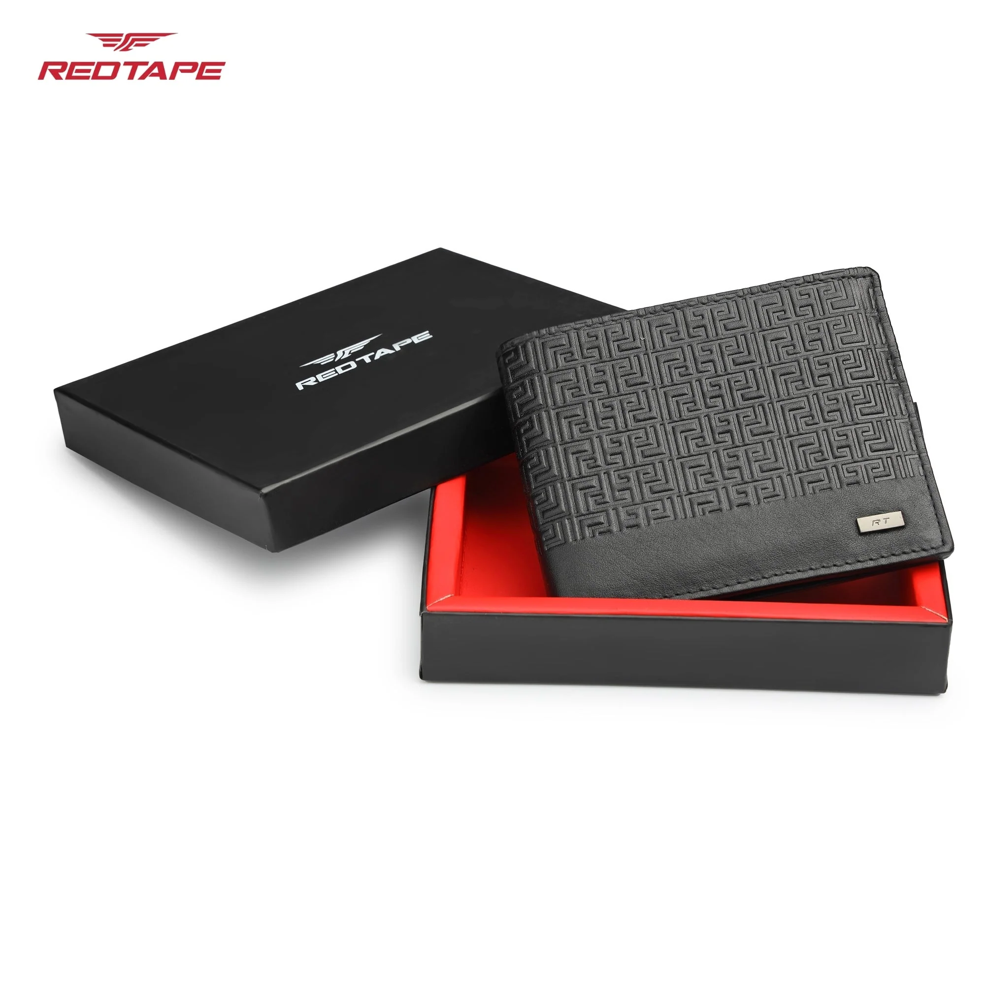 Black Genuine Leather RFID Blocking Wallet for Men - Image 7
