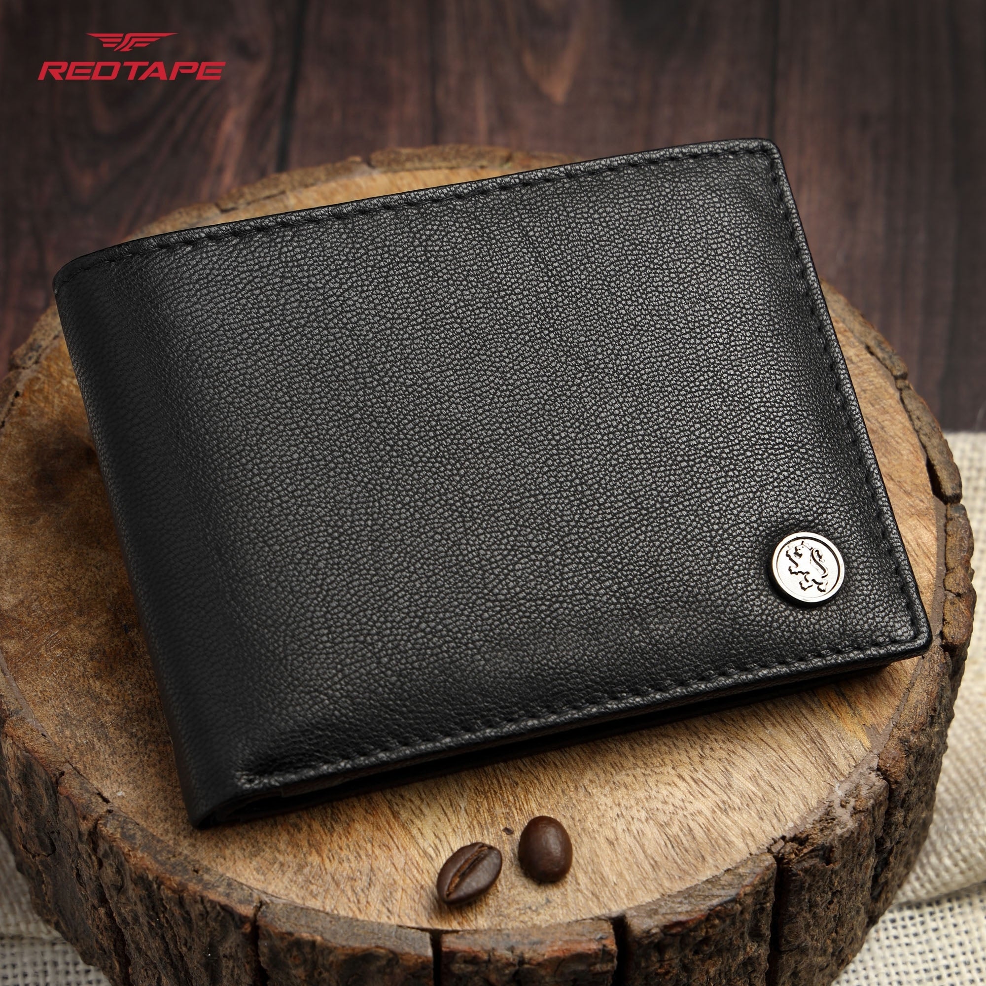 Black Genuine Leather Wallet for Men - Image 3
