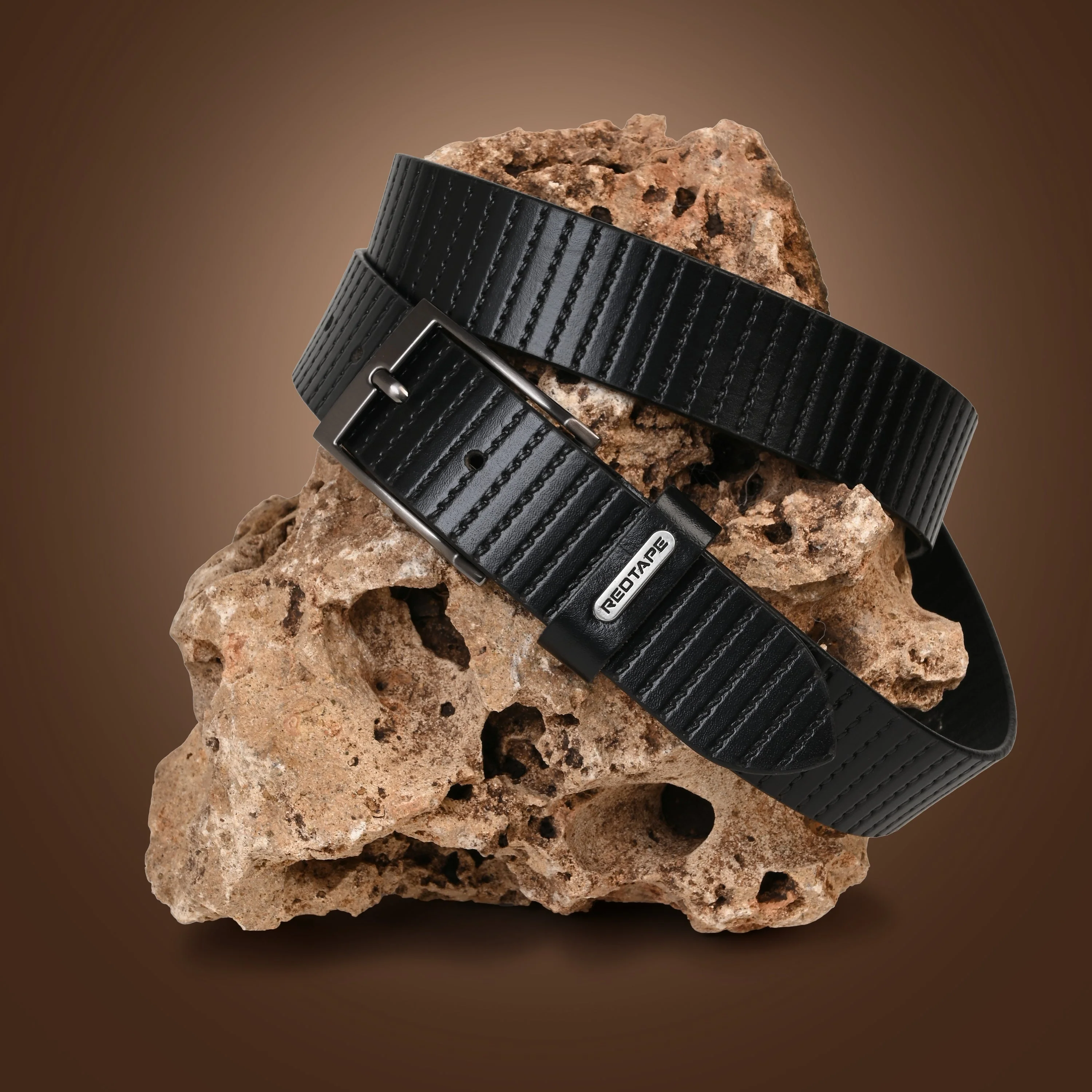 Black Leather Combo Gift Set for Men - Image 4