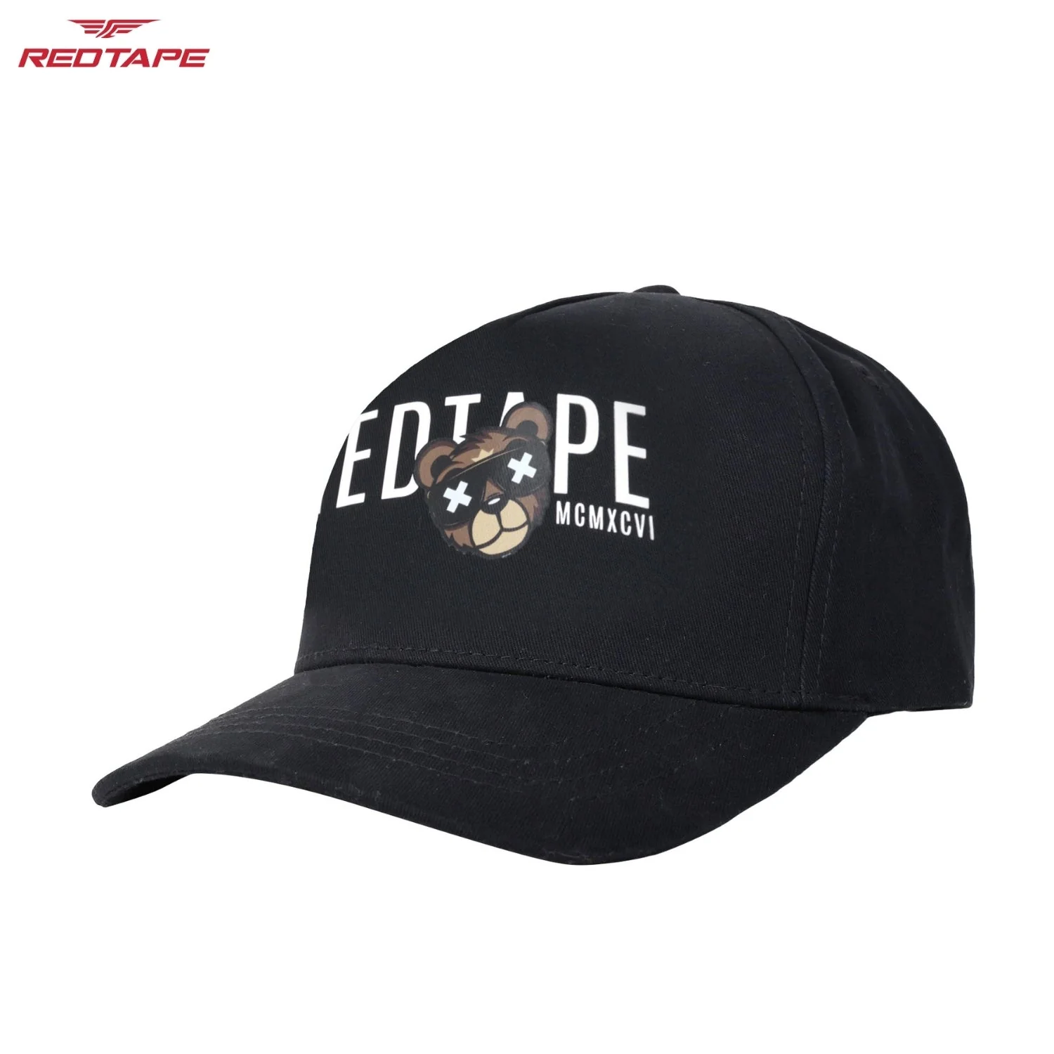 Black Solid Baseball Unisex Cap for Men & Women - Image 3