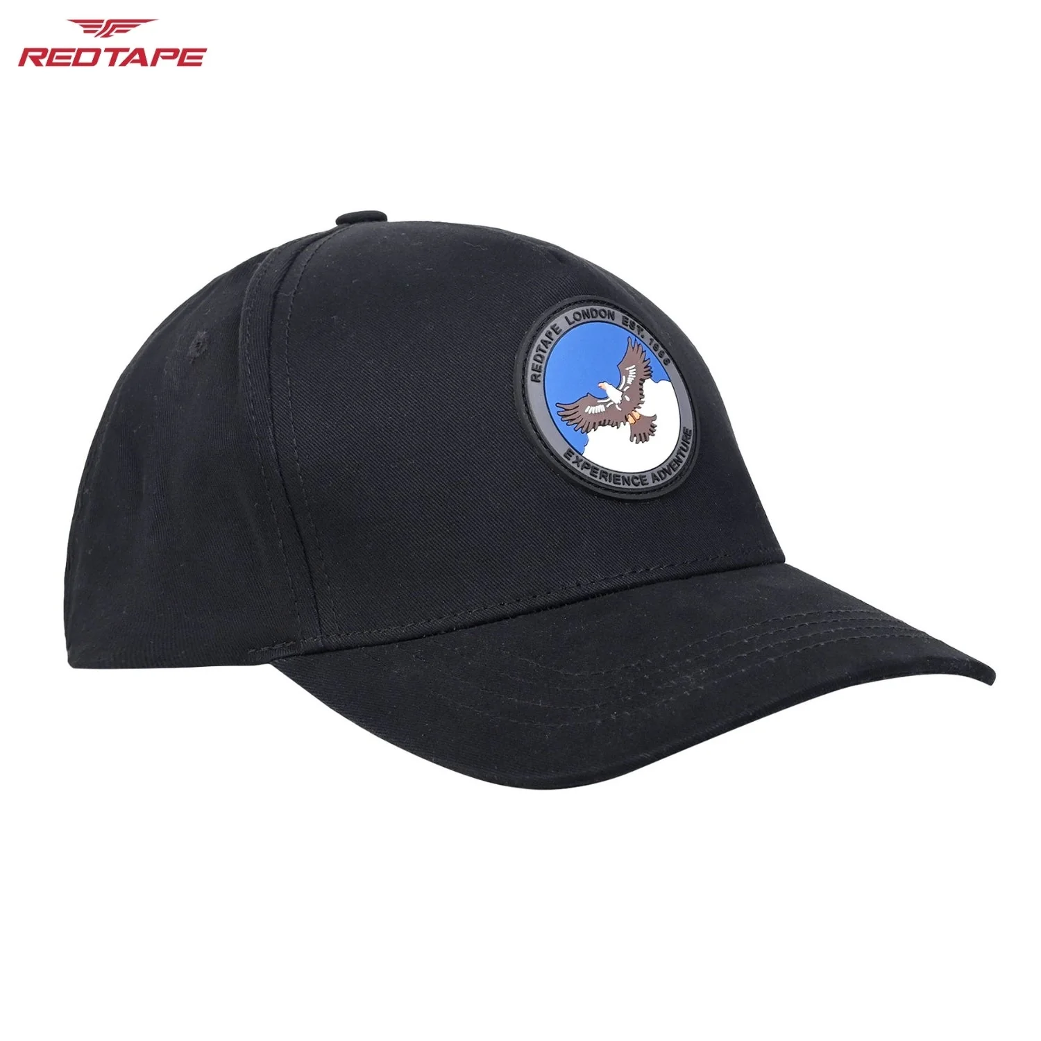 Black Solid Baseball Unisex Cap for Men & Women - Image 7