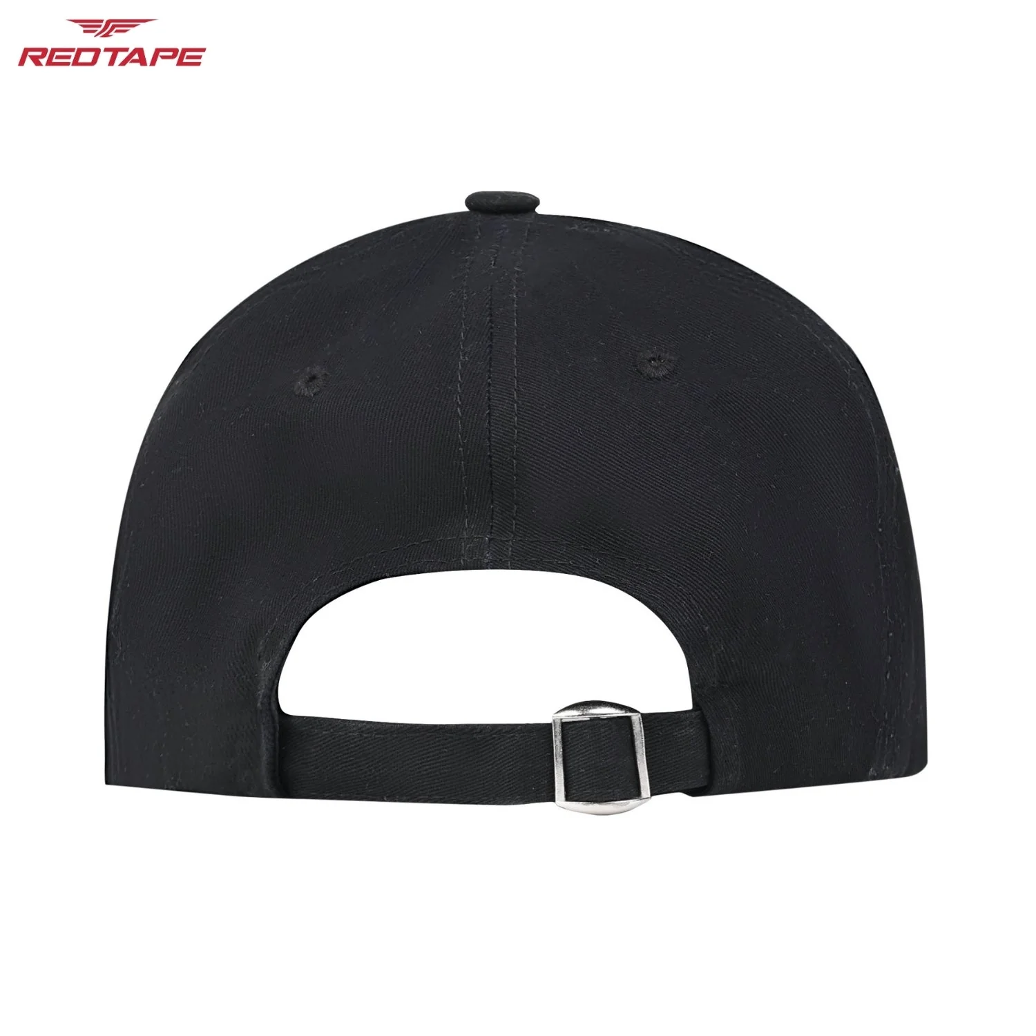 Black Solid Baseball Unisex Cap for Men & Women - Image 4