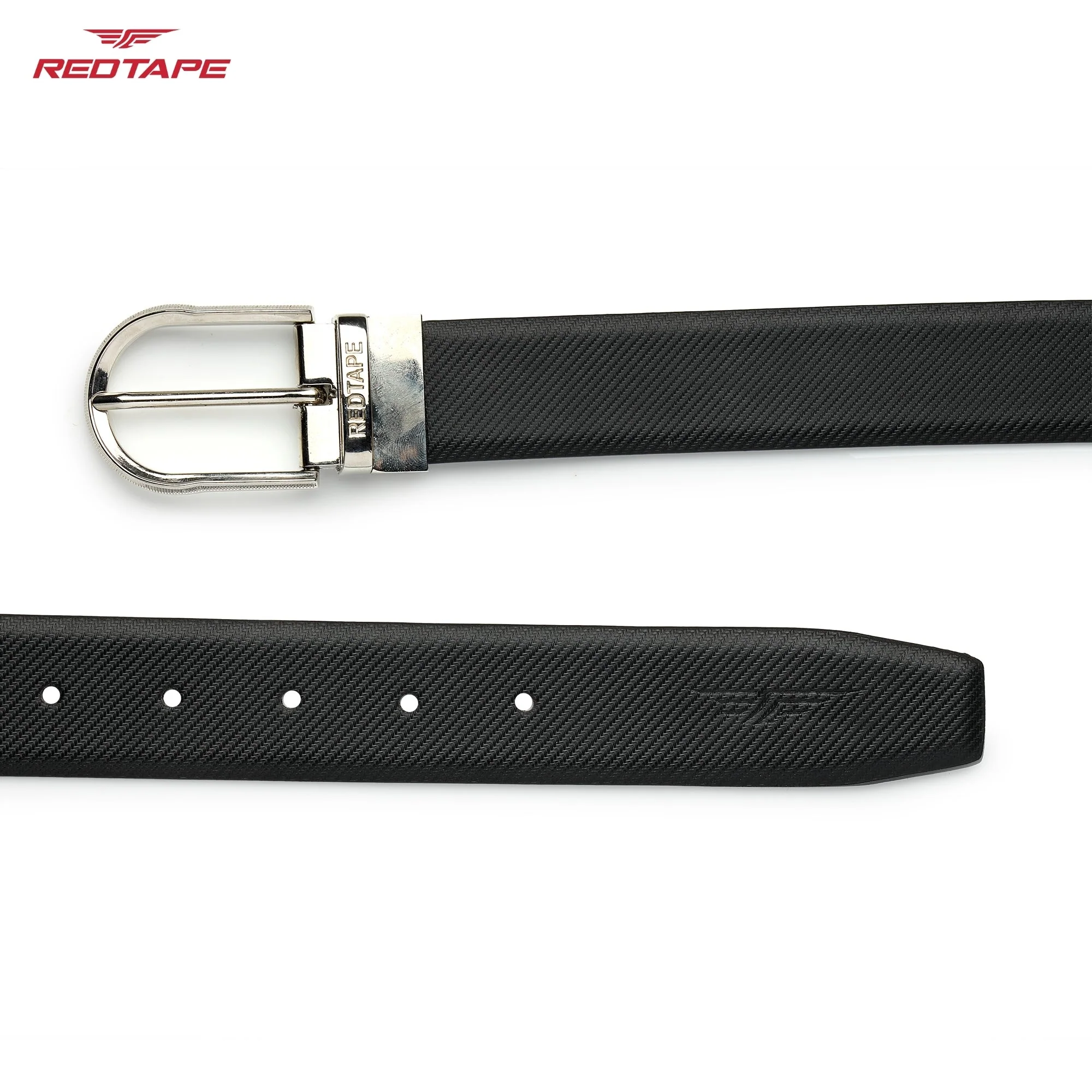 Black & Brown Genuine Leather Belt for Men - Image 5