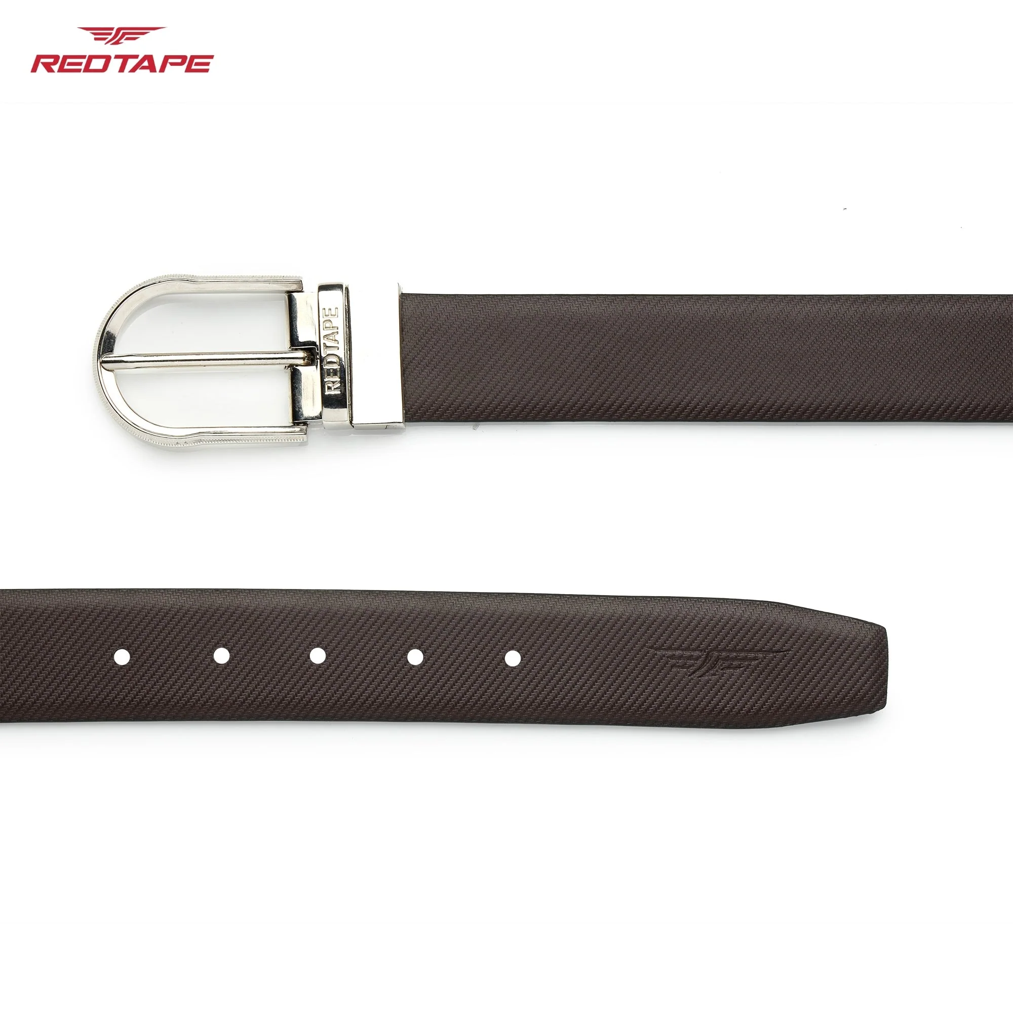 Black & Brown Genuine Leather Belt for Men - Image 6