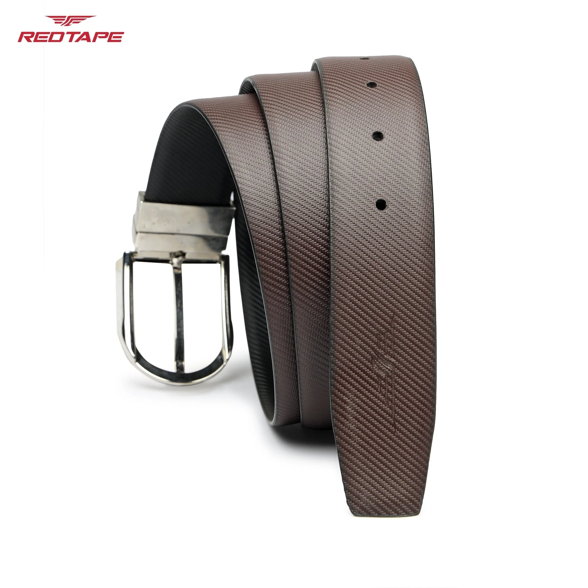 Black & Brown Genuine Leather Belt for Men - Image 7