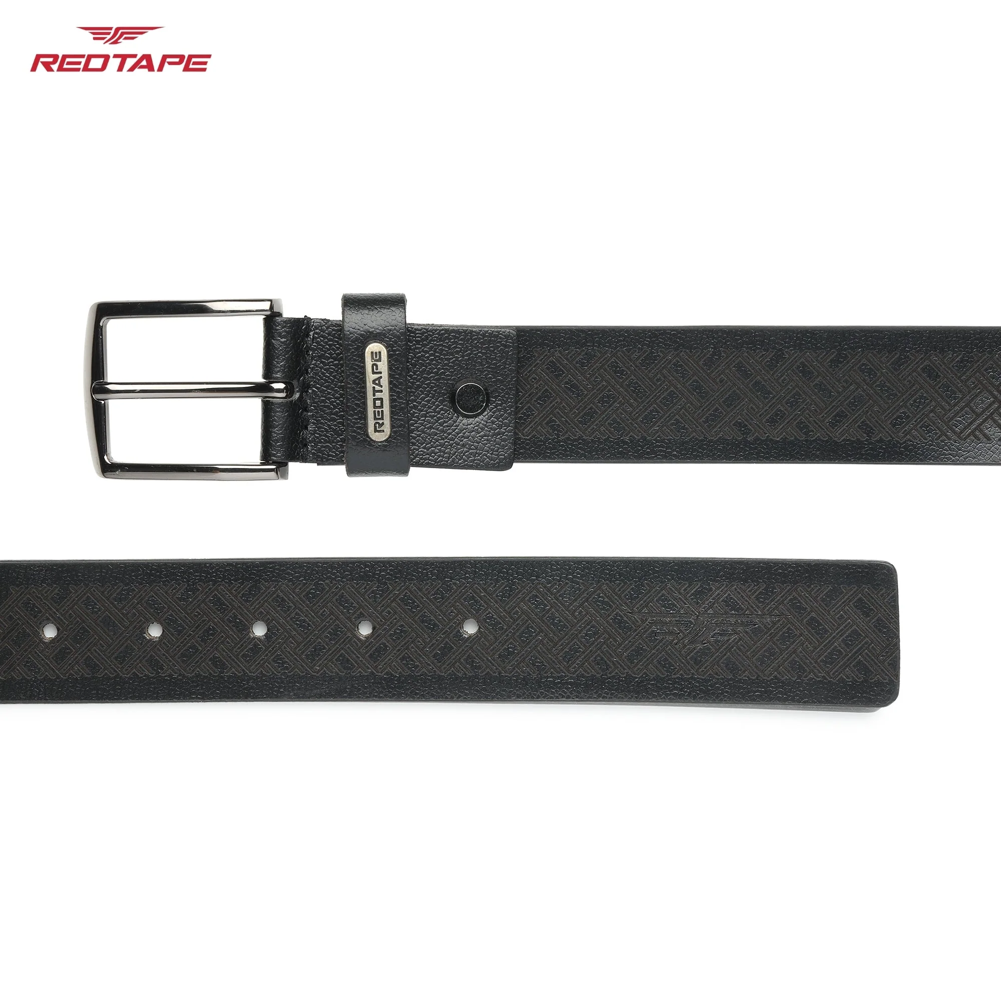 Black Genuine Leather Belt for Men - Image 5