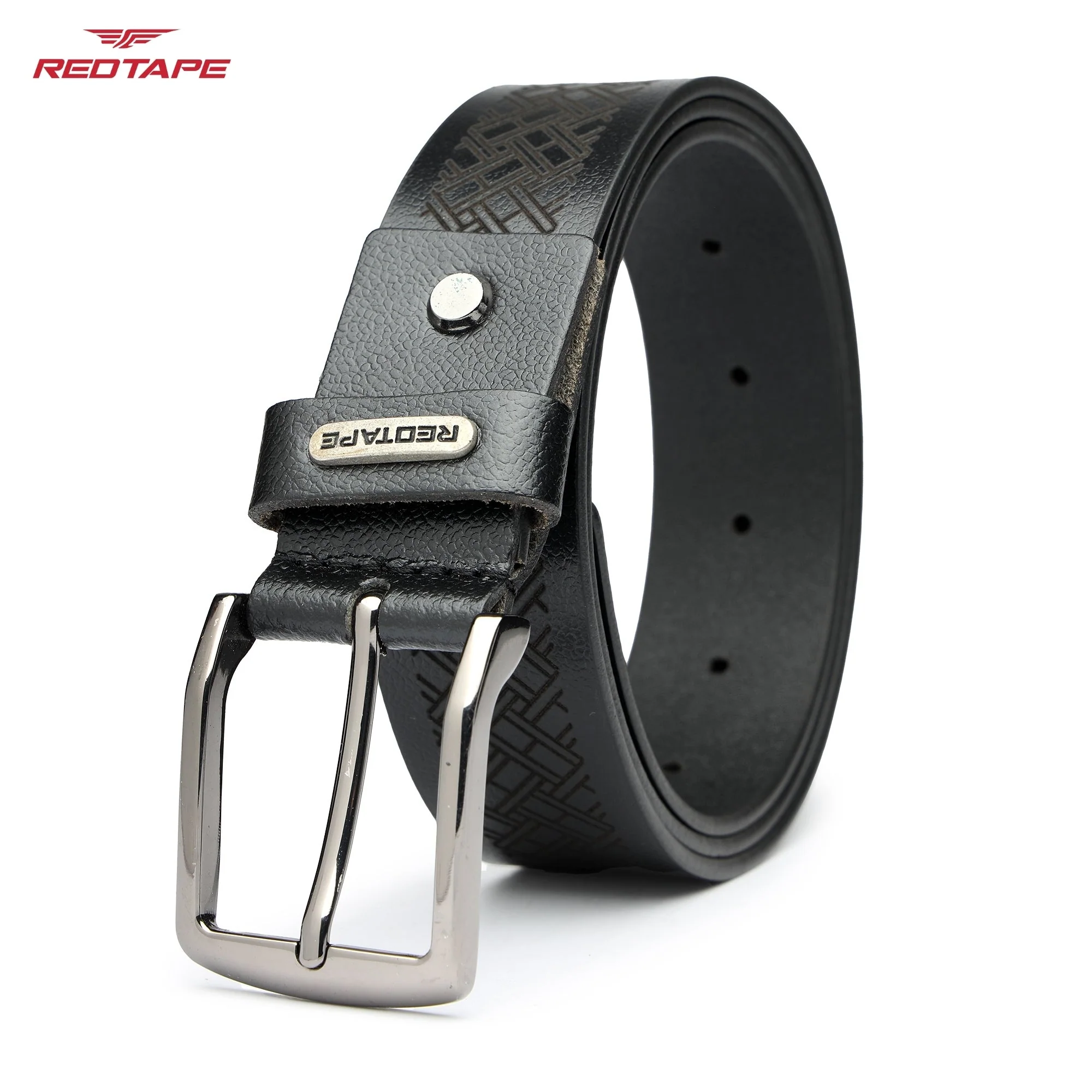 Black Genuine Leather Belt for Men - Image 6