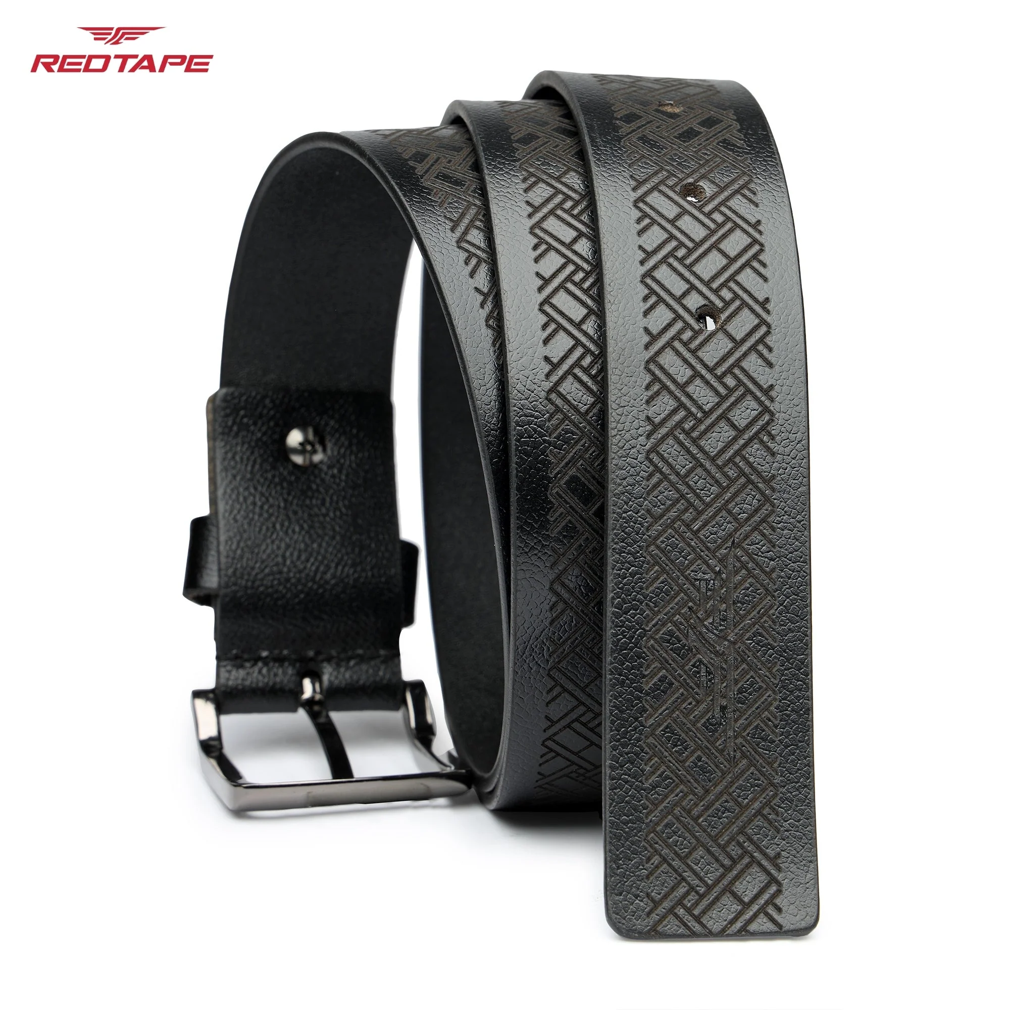 Black Genuine Leather Belt for Men - Image 7