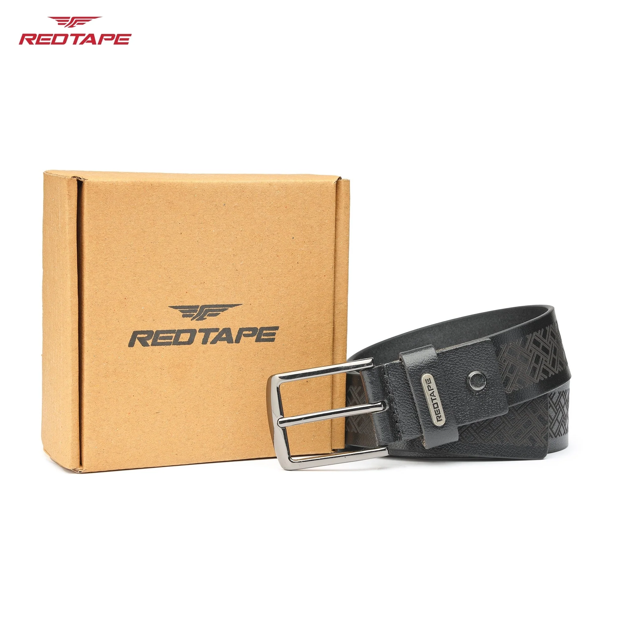 Black Genuine Leather Belt for Men - Image 8