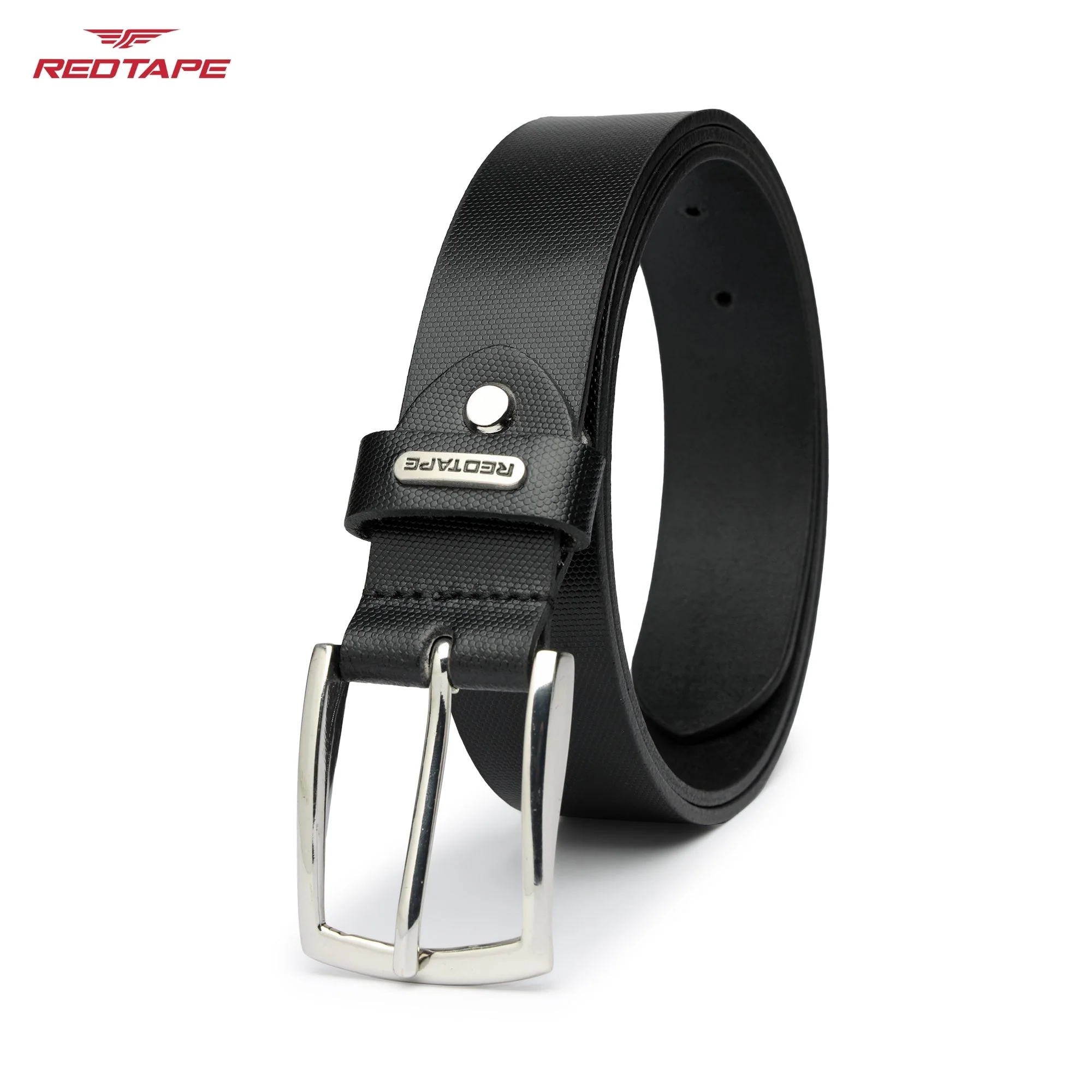 Black Genuine Leather Belt for Men - Image 6