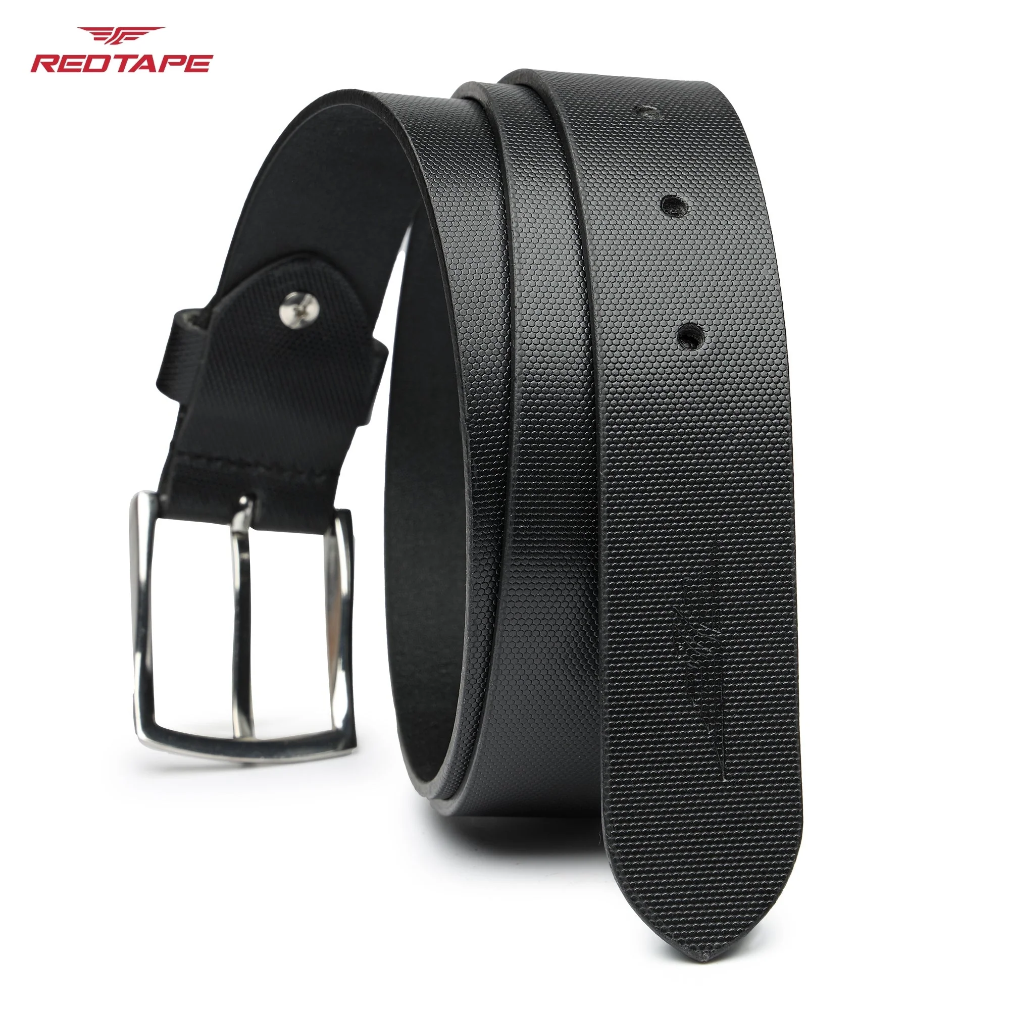 Black Genuine Leather Belt for Men - Image 7