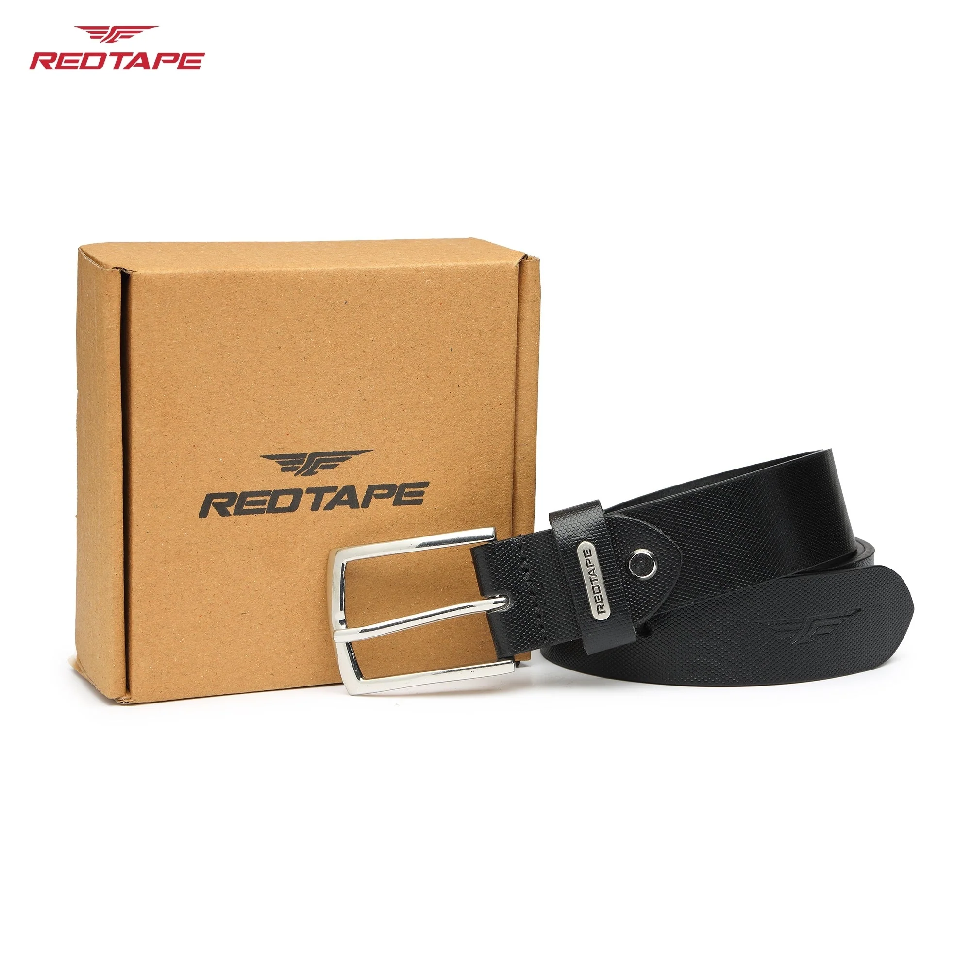 Black Genuine Leather Belt for Men - Image 8