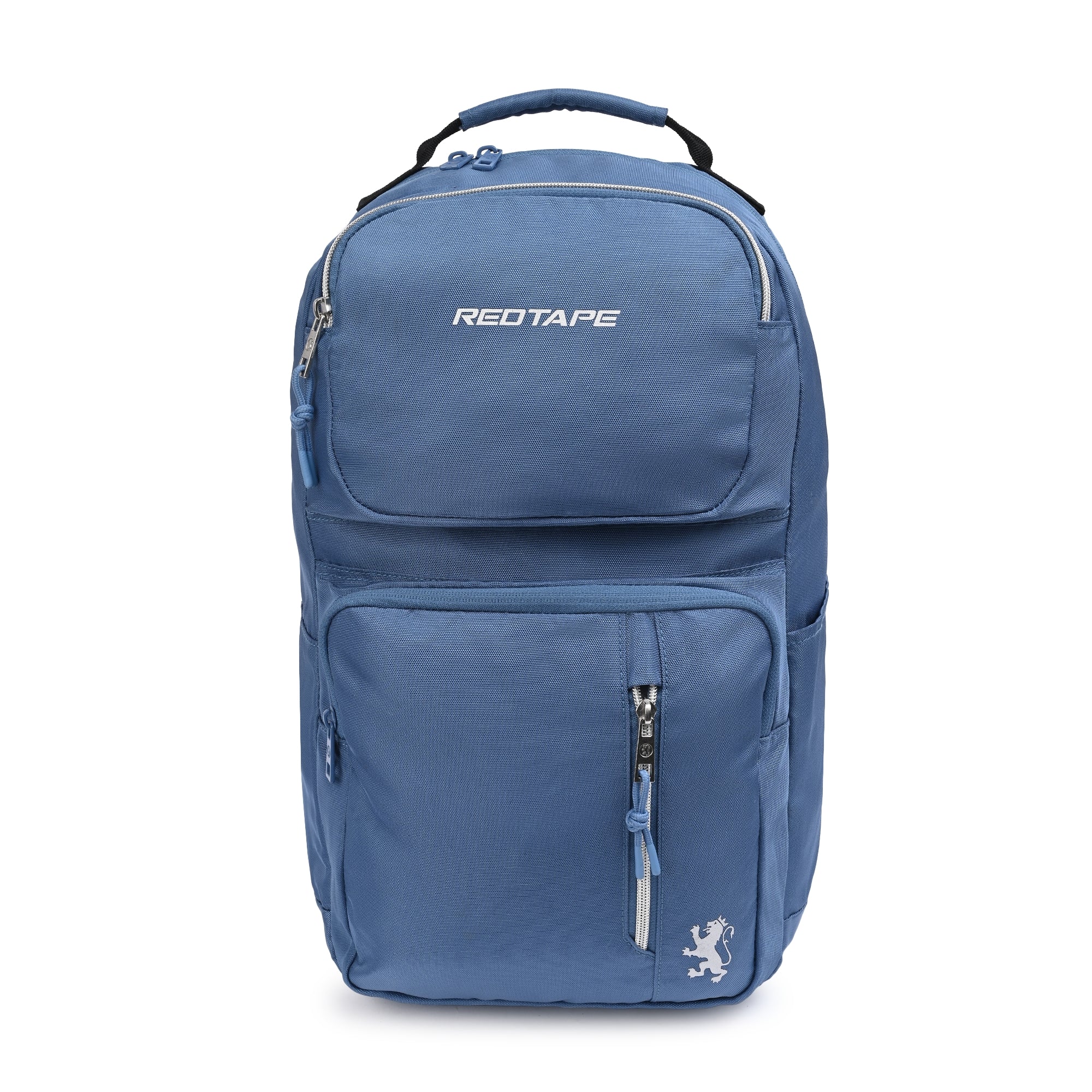 Blue Unisex 23L Polyester Laptop Backpack - Image 4