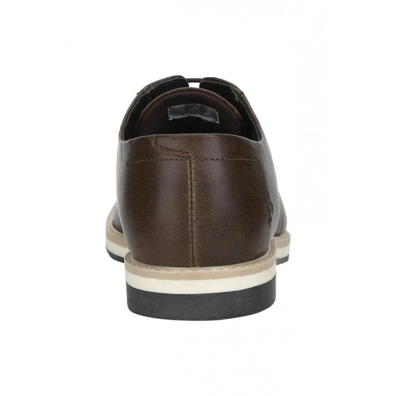 Men Brown Derby Shoes - Image 7