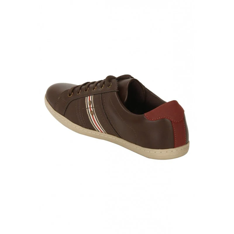 Men Brown Sneakers - Image 8
